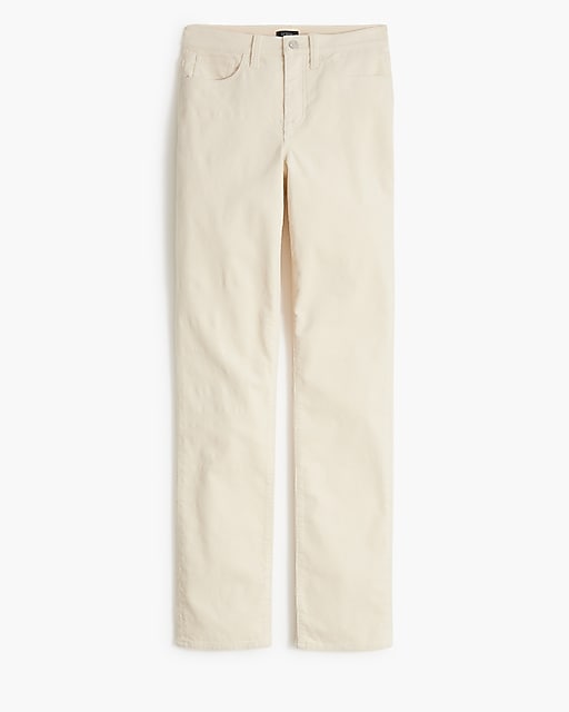  Corduroy full-length essential straight pant