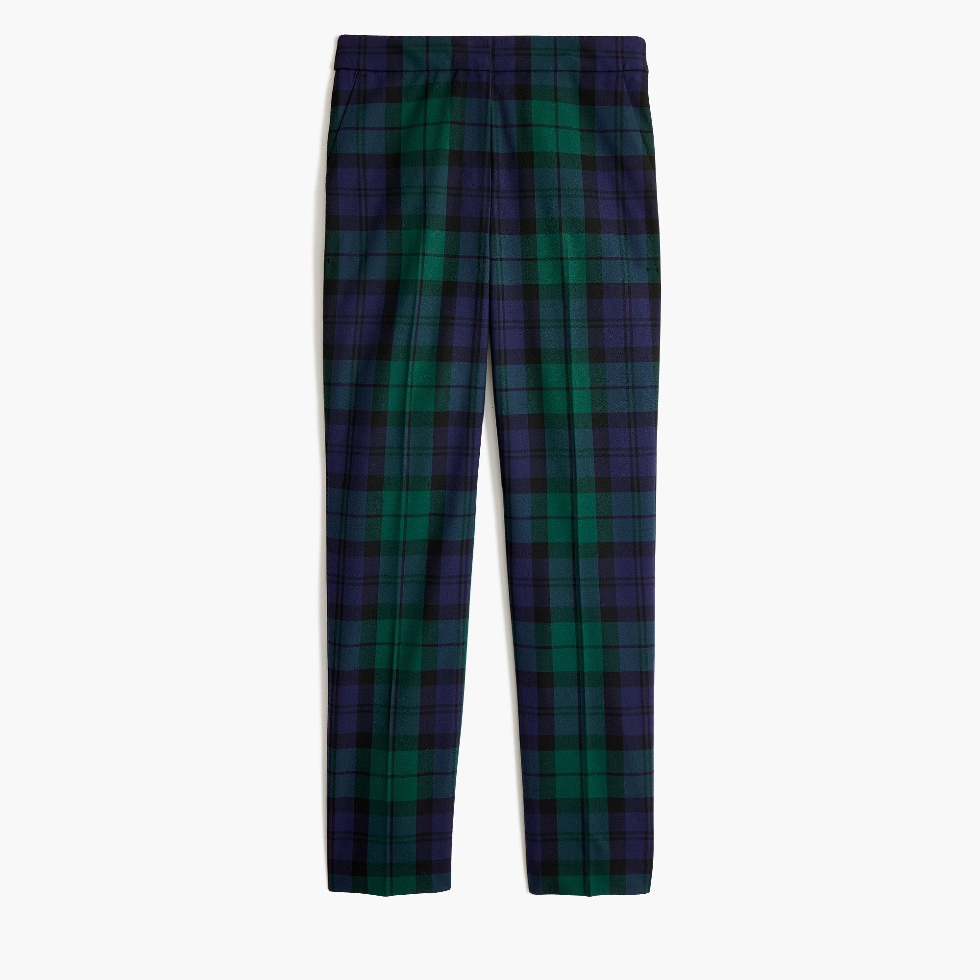 black watch plaid holland pant for women