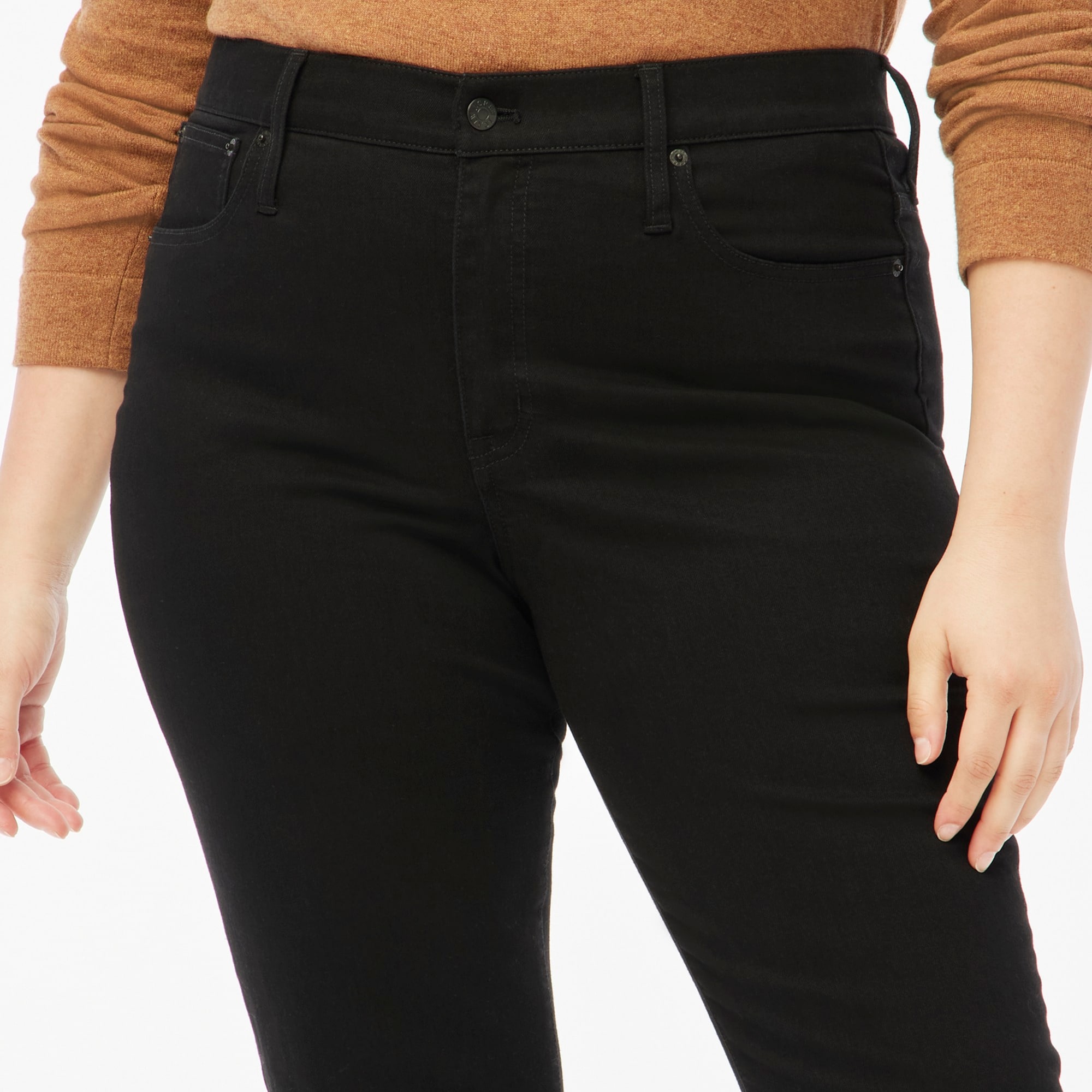 Petite essential straight jean in all-day stretch