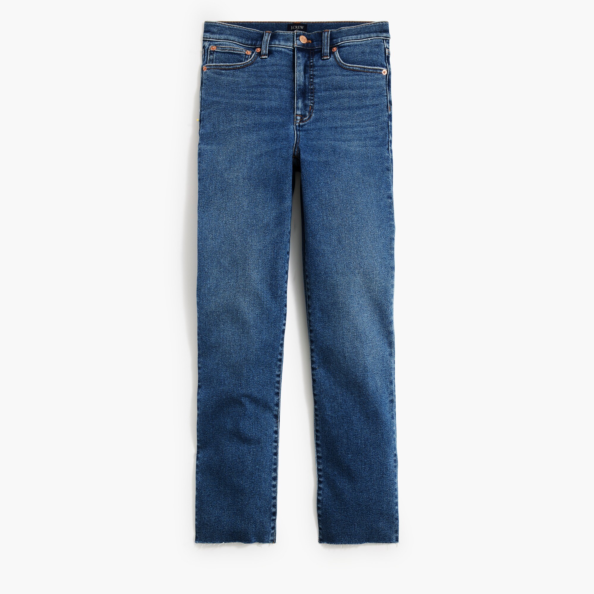 Stovepipe straight jean in signature stretch+