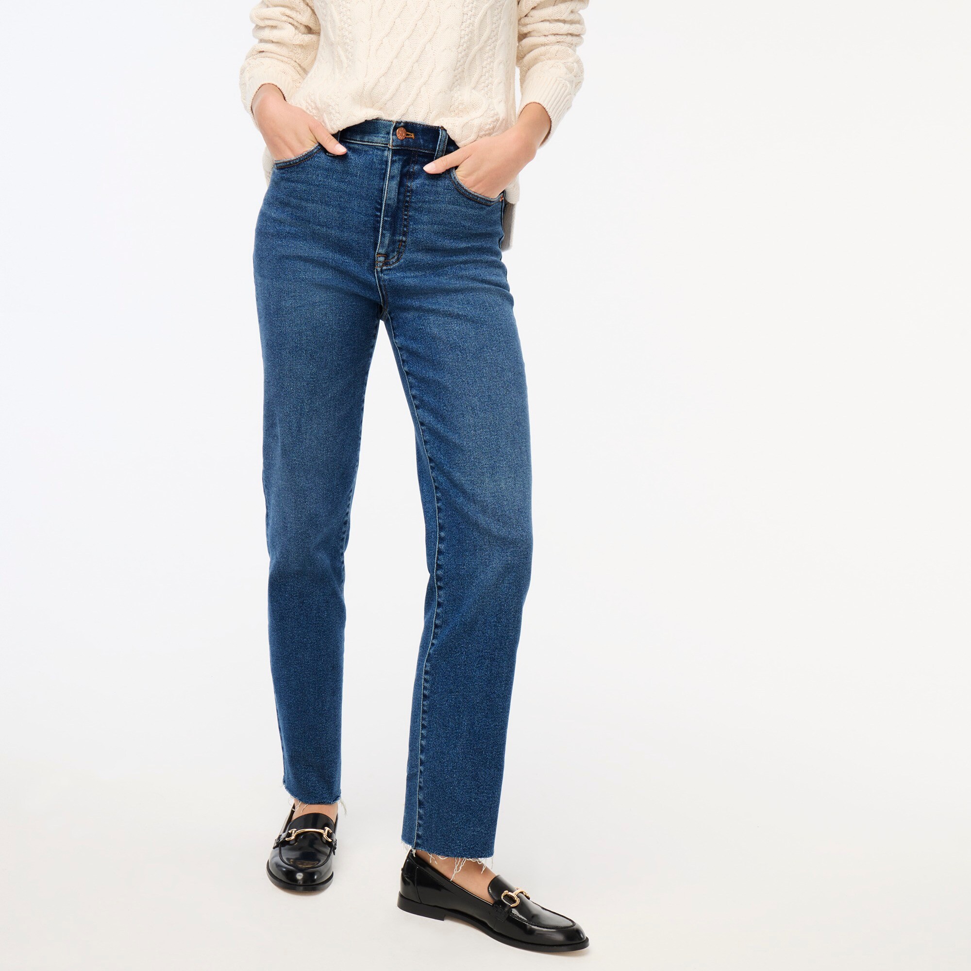 Factory Stovepipe Straight Jean In Signature Stretch+ For Women