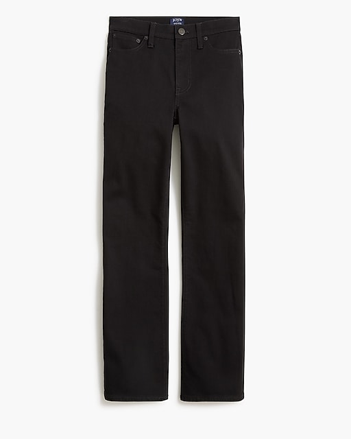  Tall flare crop black jean in all-day stretch