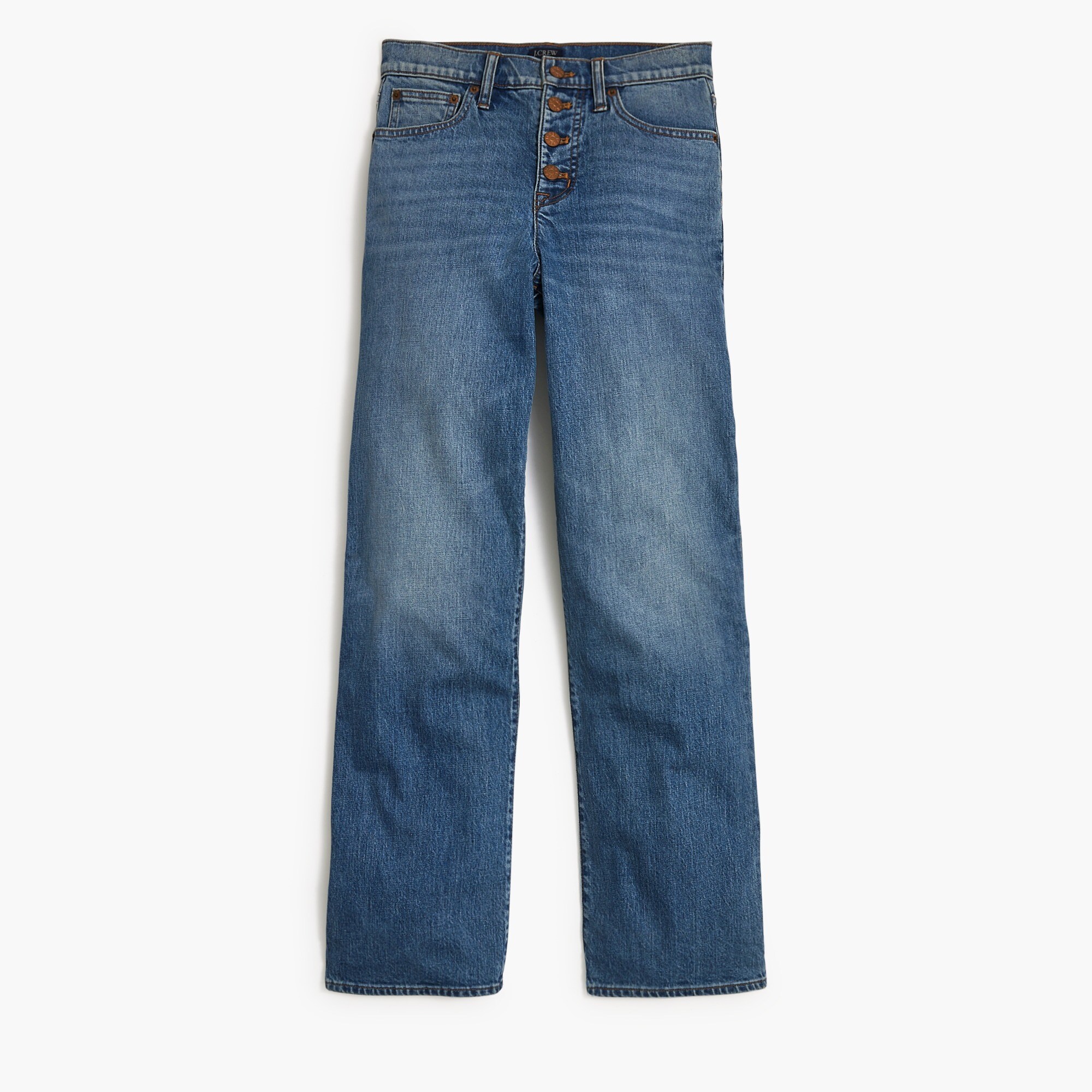  Wide-leg full-length jean in all-day stretch