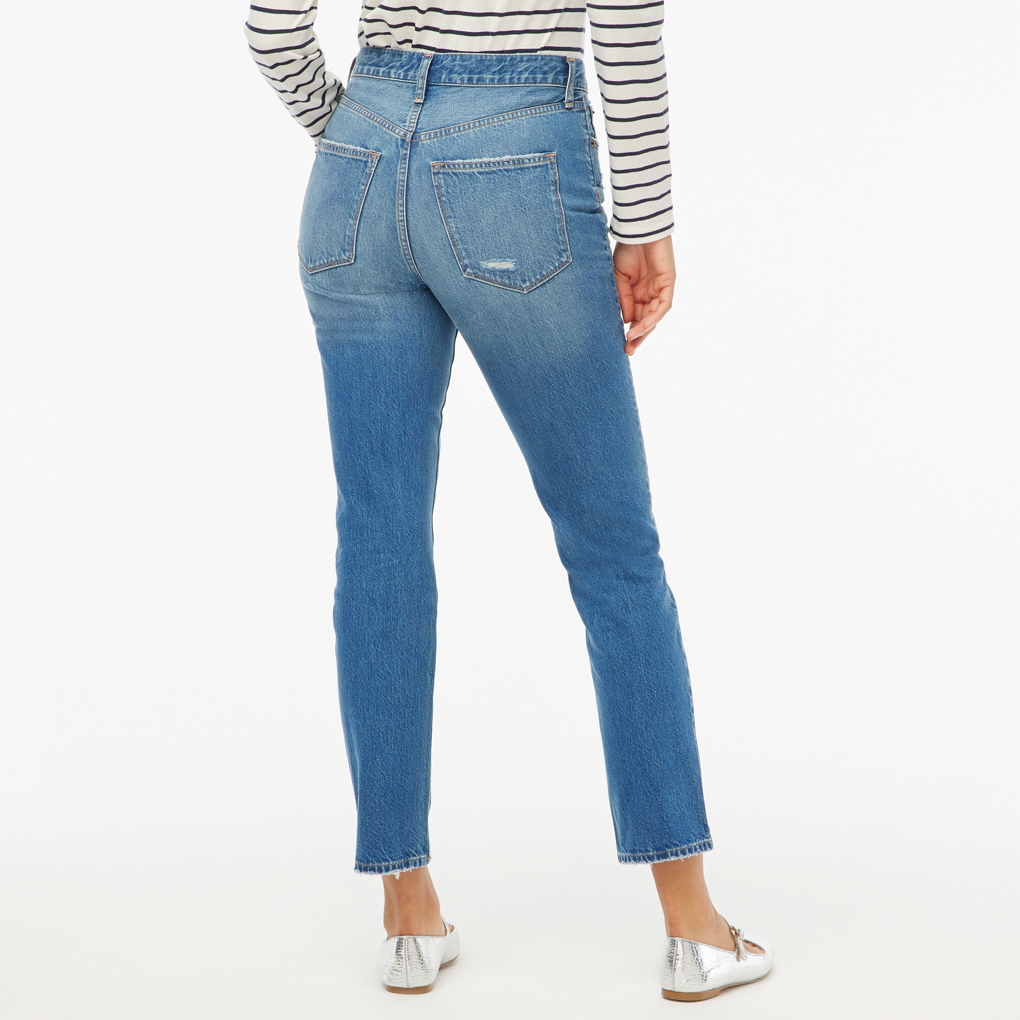 Petite Premium Edition straight jean with button fly