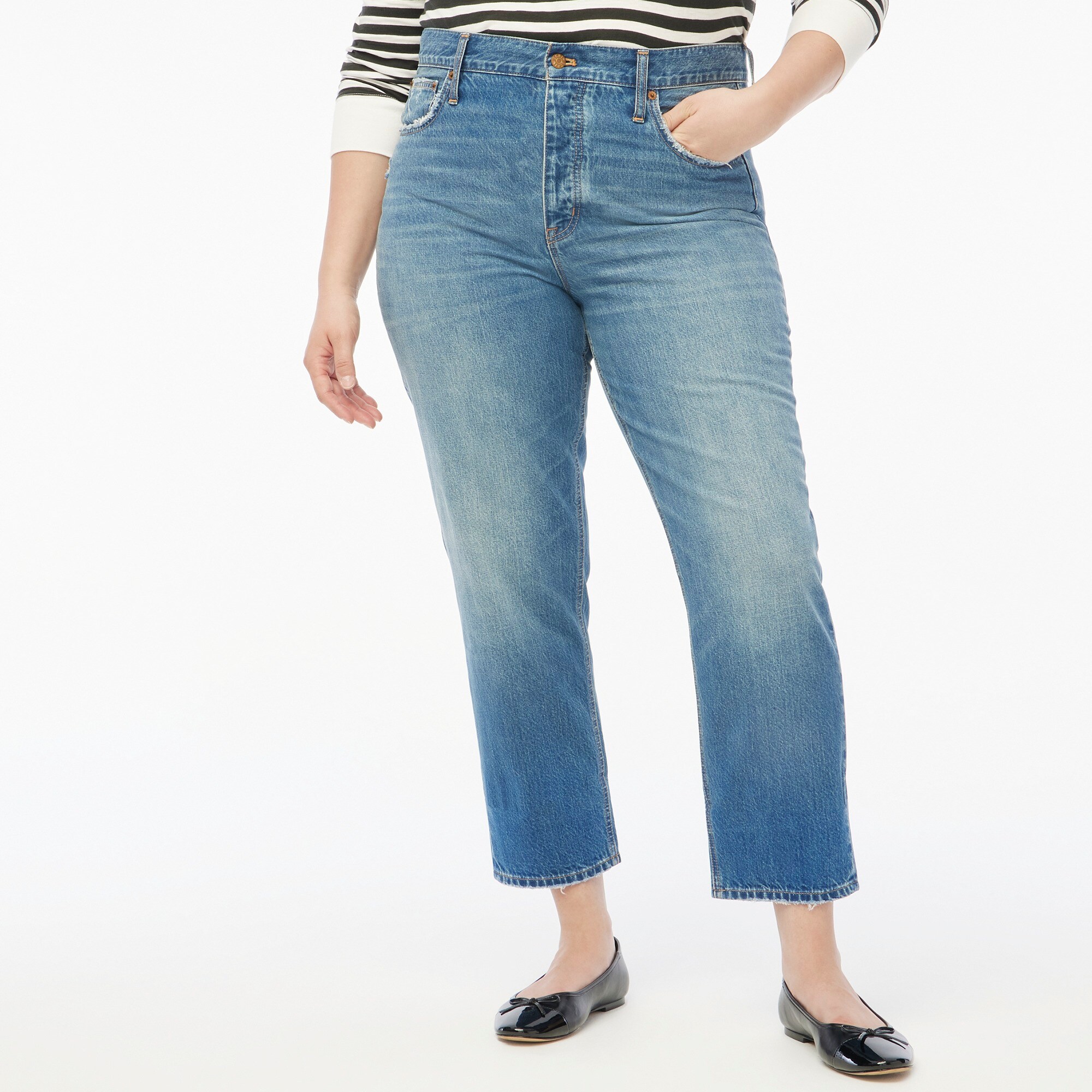 Premium Edition straight jean with button fly