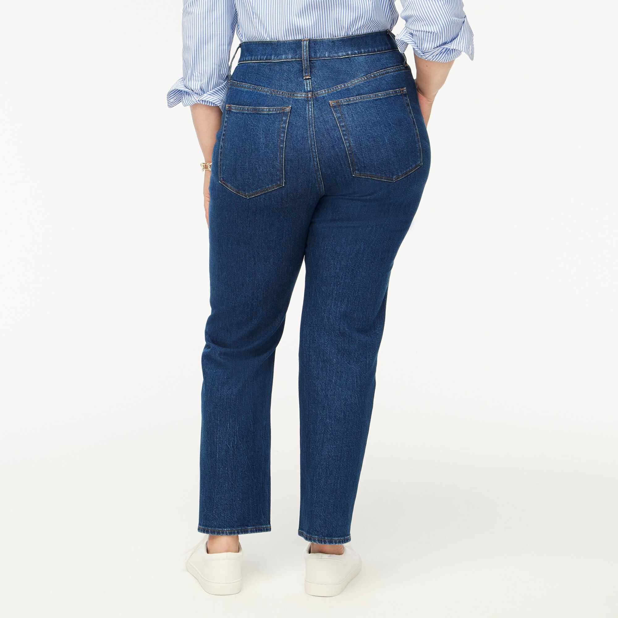 Factory: Essential Straight Jean In All-day Stretch For Women
