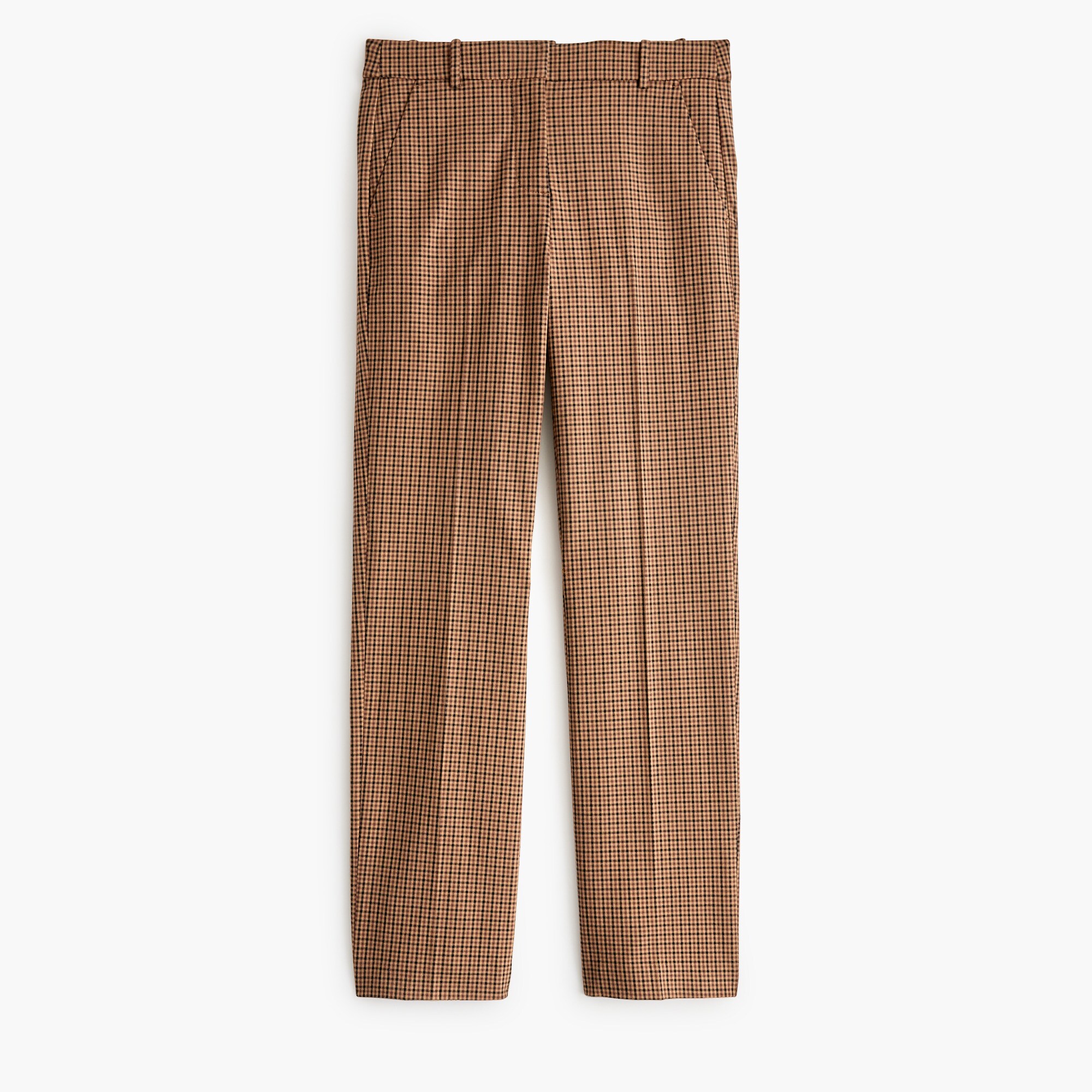 Kallie Plaid Straight-leg Pant For Women | Factory display picture 1