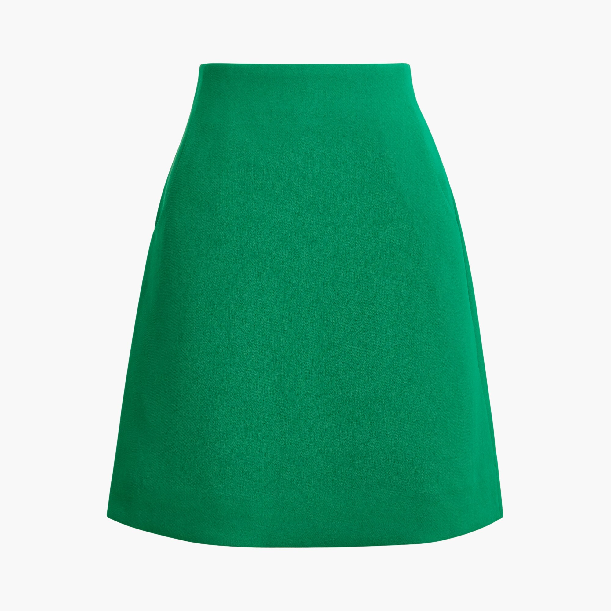 A-line mini skirt