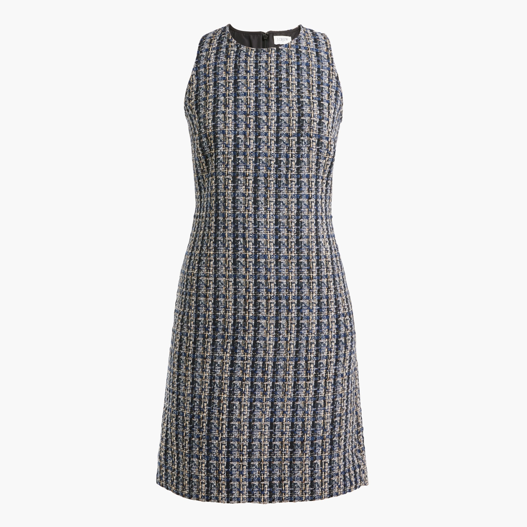 1901 tweed shift dress sales
