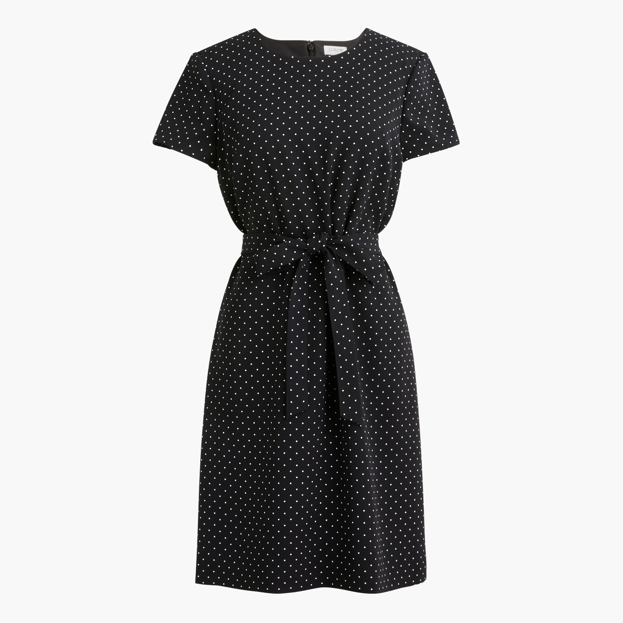 Belted suiting dress