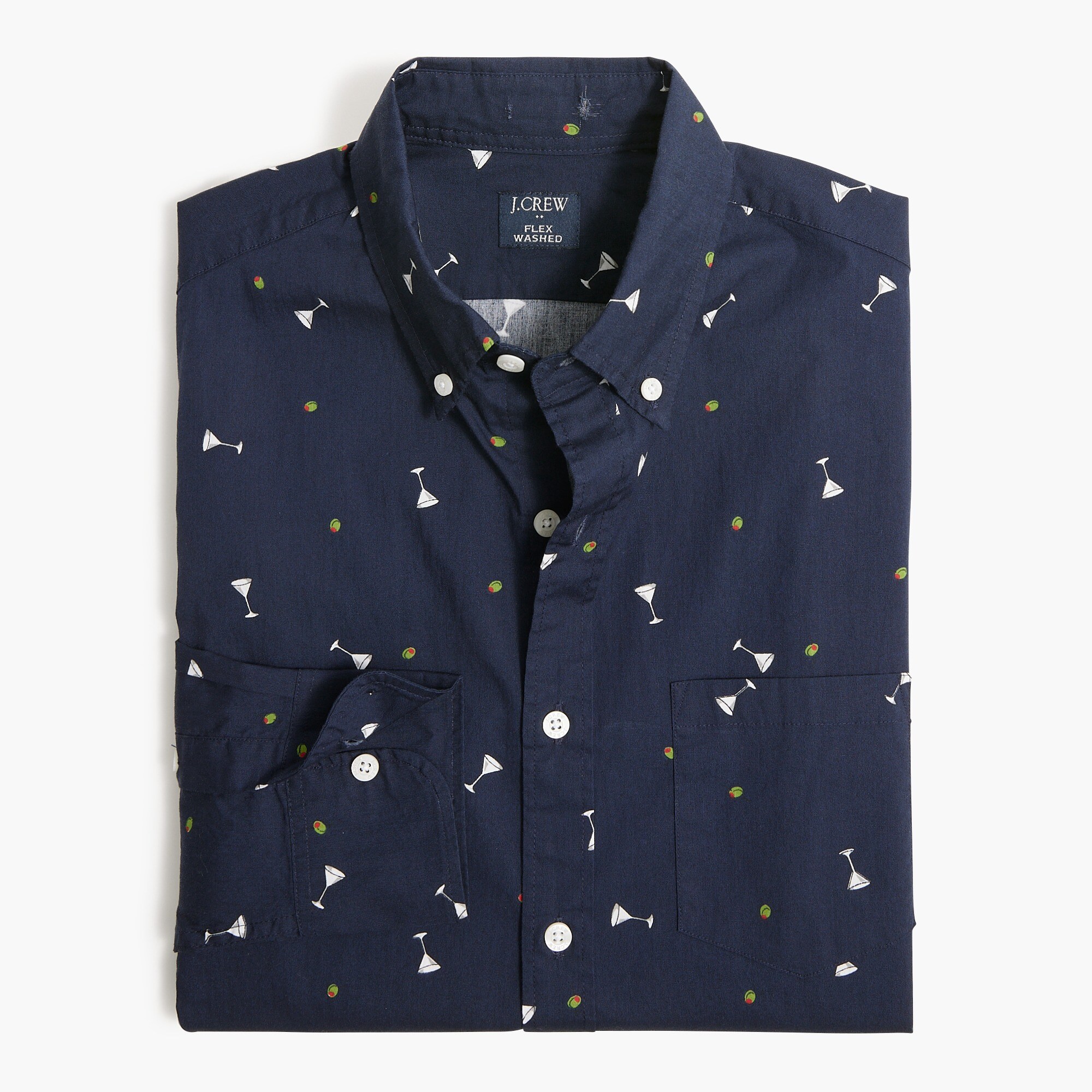  Slim Untucked flex casual shirt