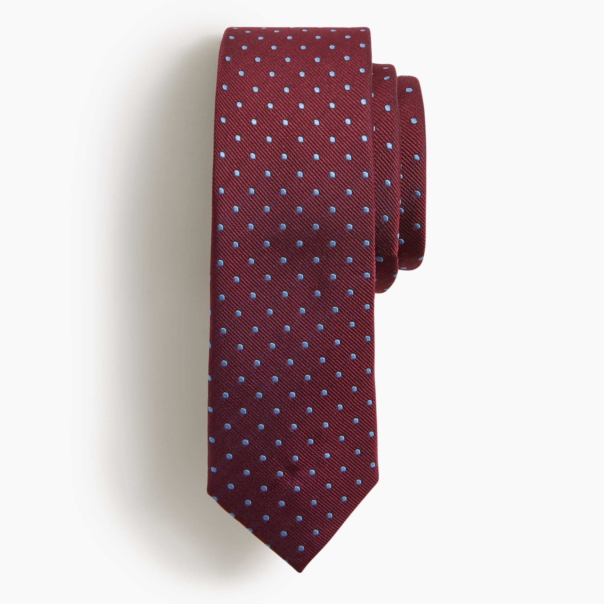 polka-dot tie for men