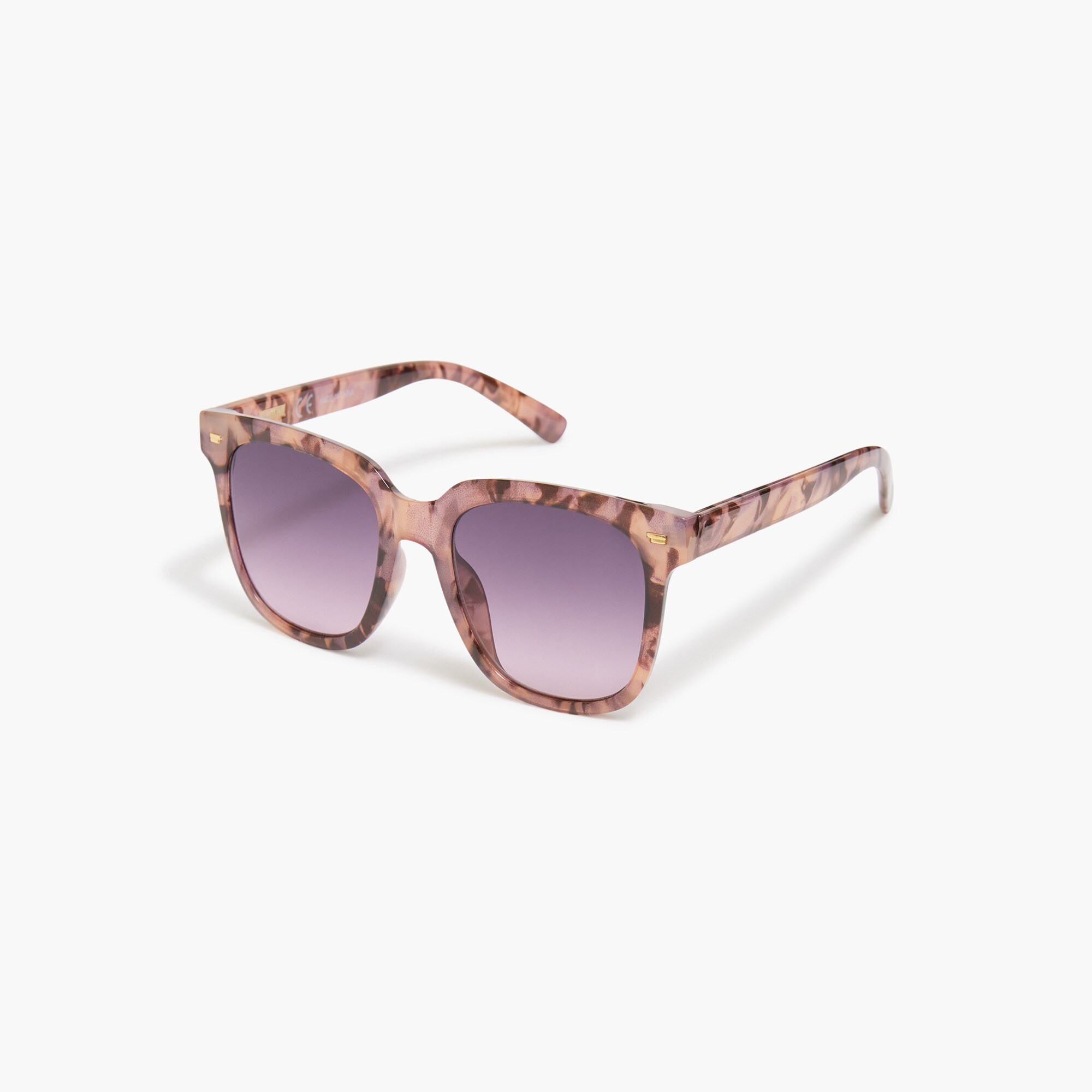 Slim D-frame sunglasses
