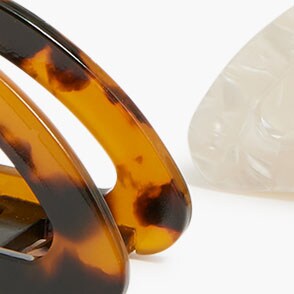 Tortoise claw hair clips set TORTOISE factory: tortoise claw hair clips set for women
