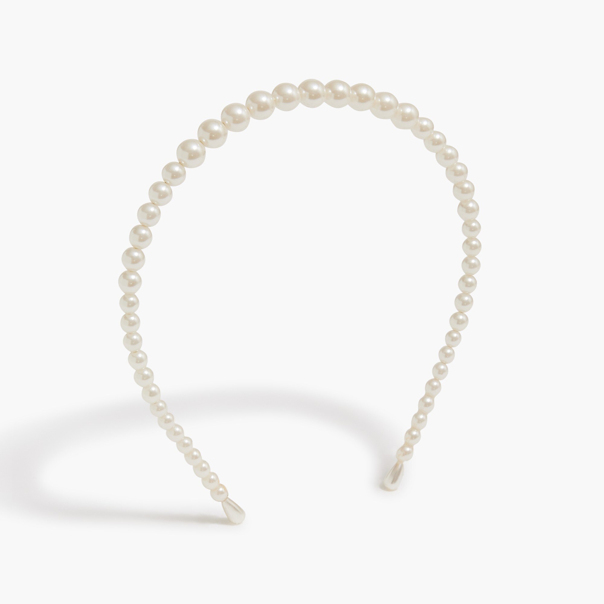 womens Pearl beaded headband