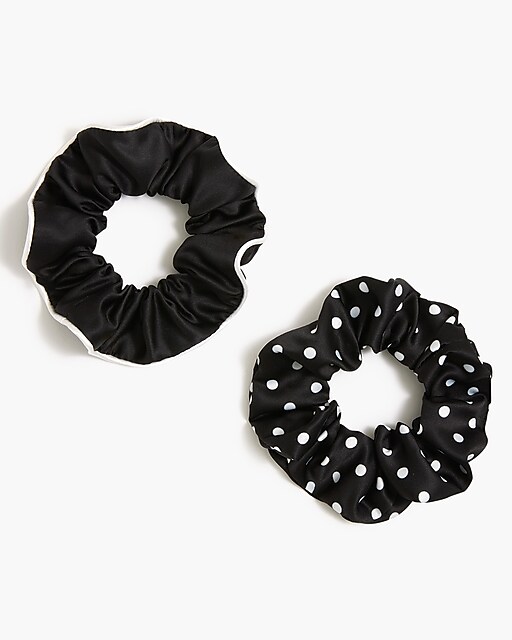  Hair scrunchies set-of-two