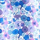Puff-sleeve button-front shirt in Liberty&reg; Arrow Floral fabric HAMPTON PURPLE 