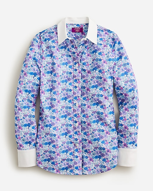  Slim-fit shirt in Liberty&reg; Arrow Floral fabric