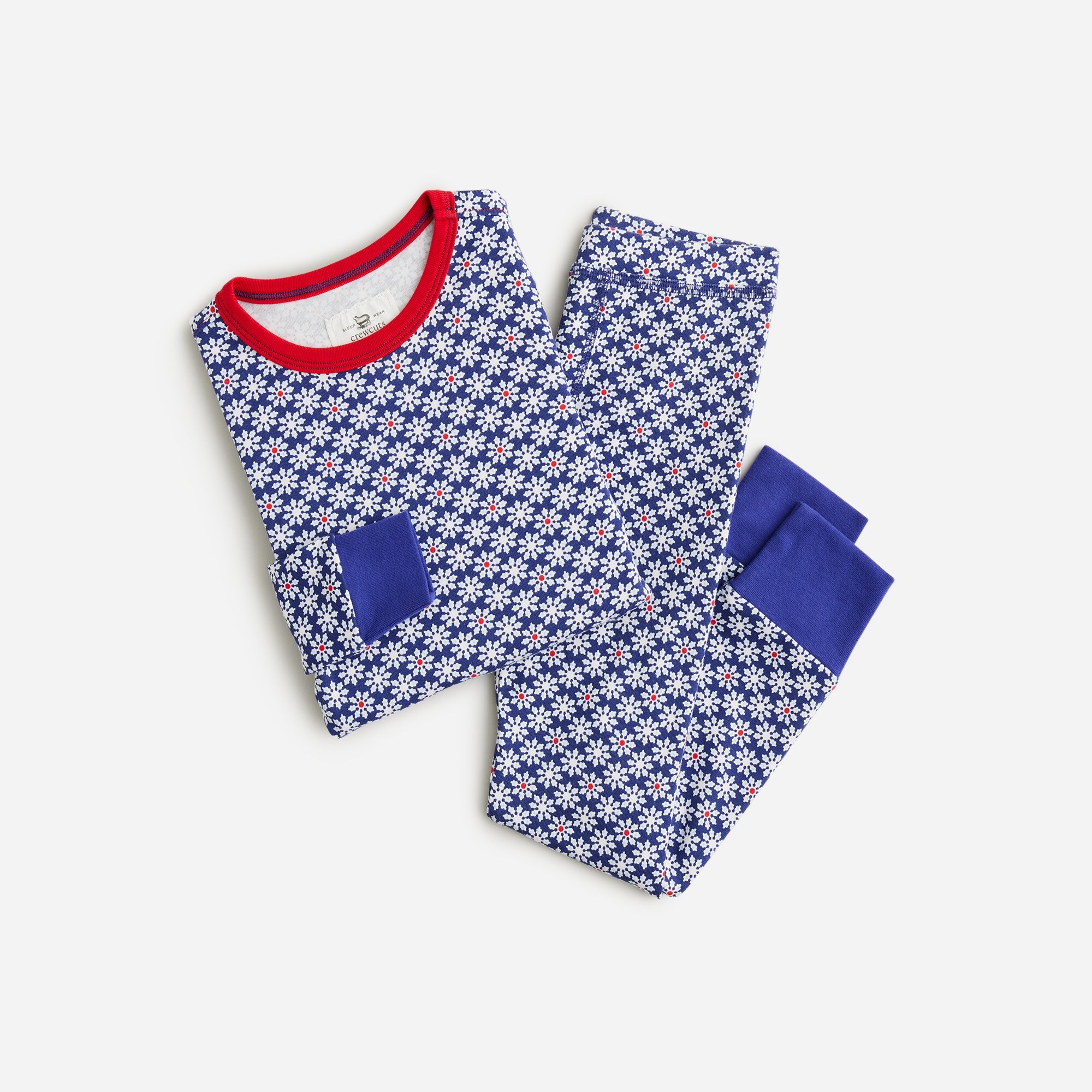 boys Kids' long-sleeve pajama set in prints
