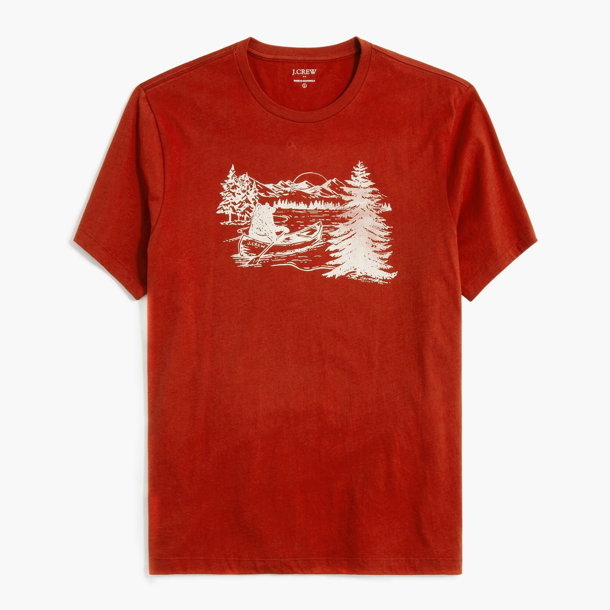 bear graphic tee for men