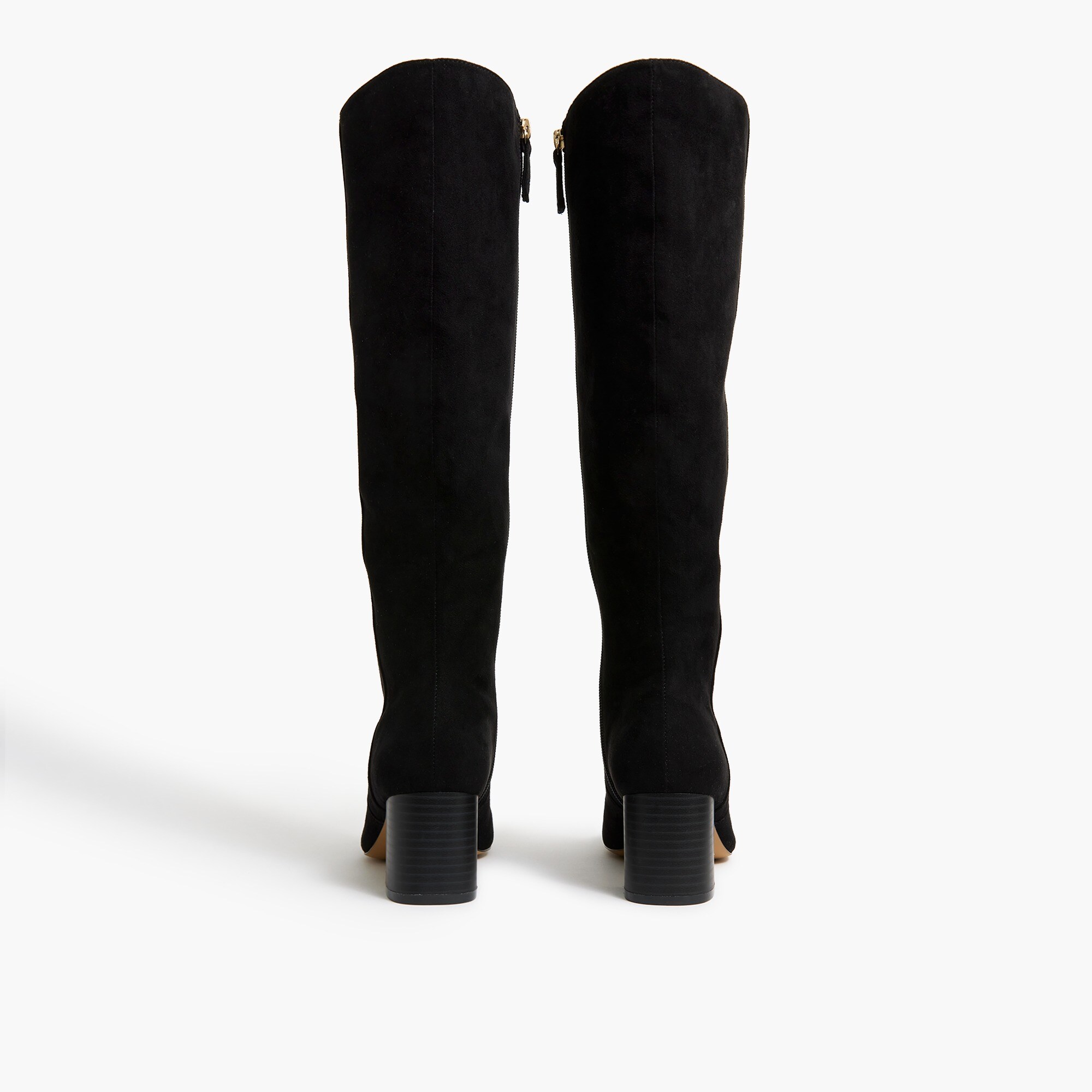 Knee-high heeled boots