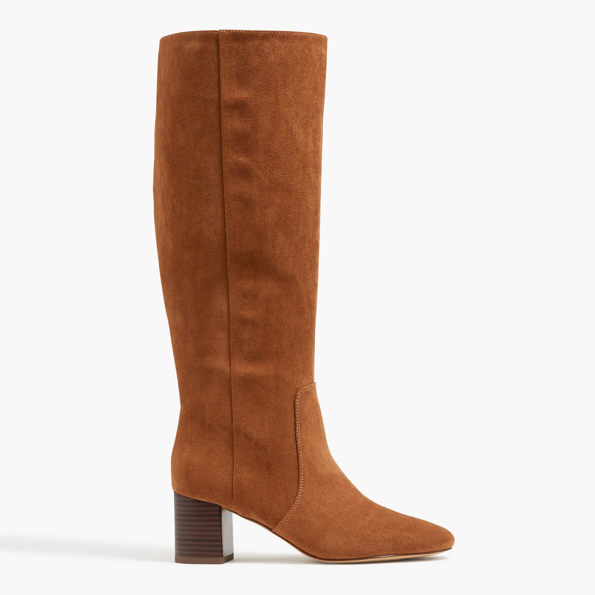 Knee-high heeled boots