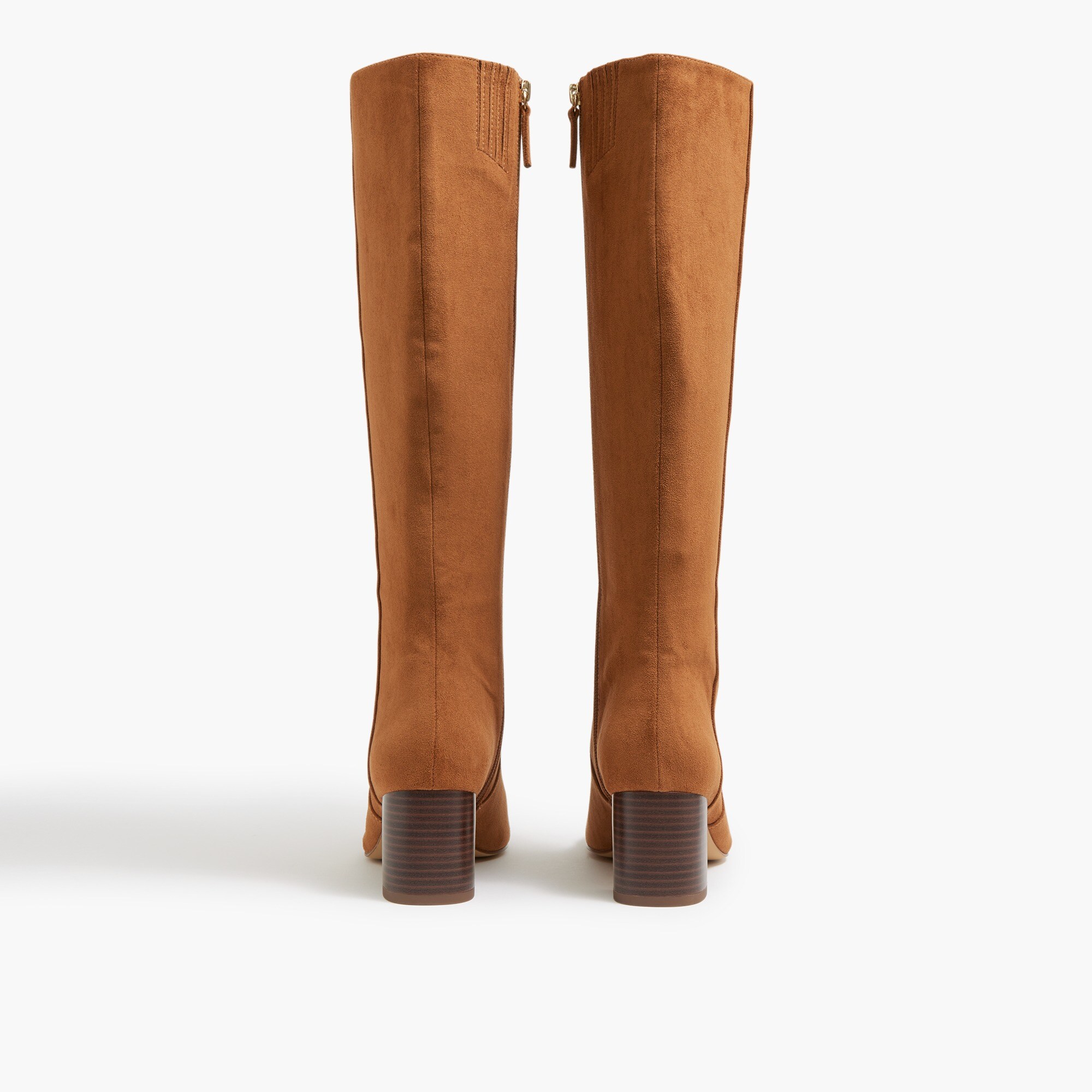 Knee-high heeled boots