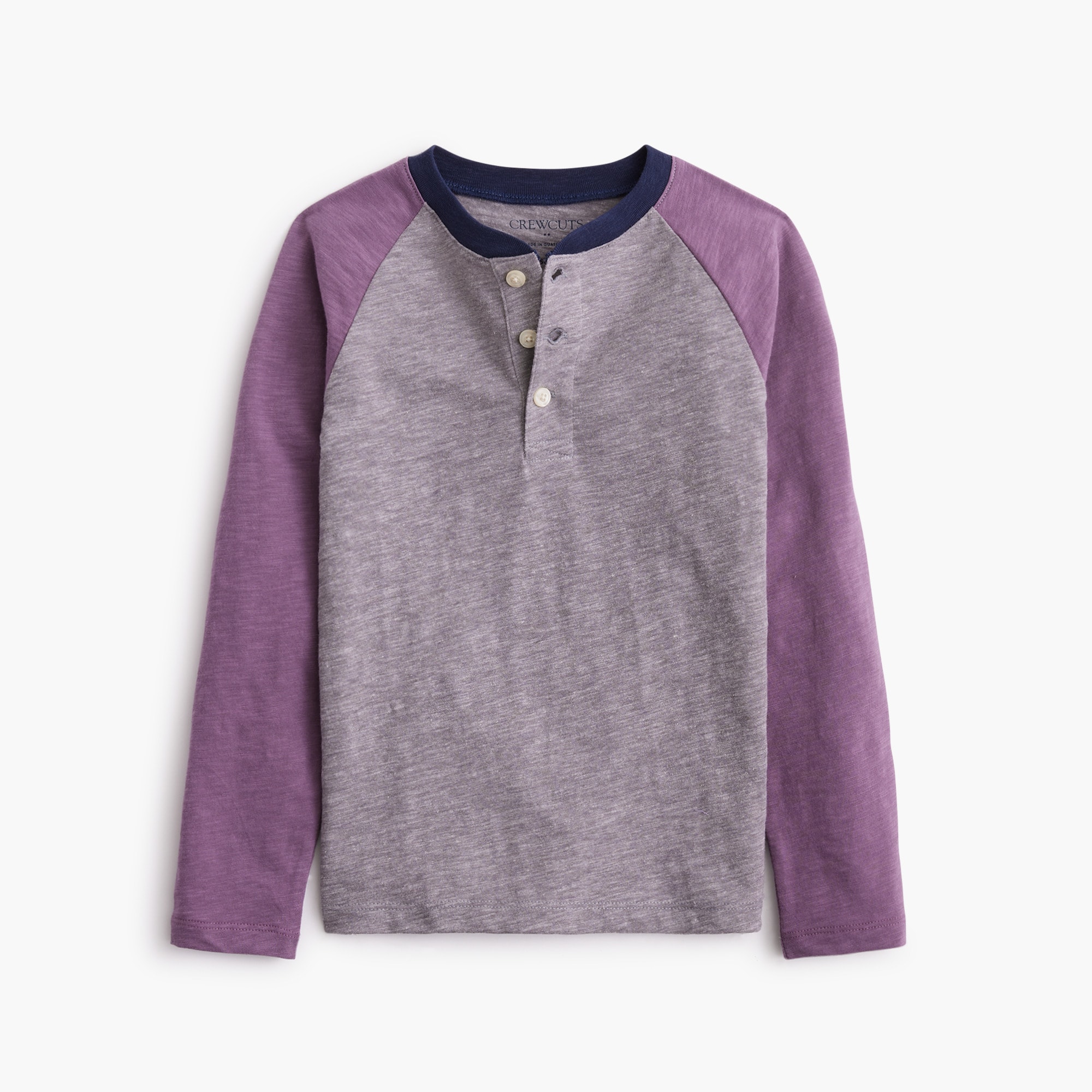 boys Boys' colorblock henley tee