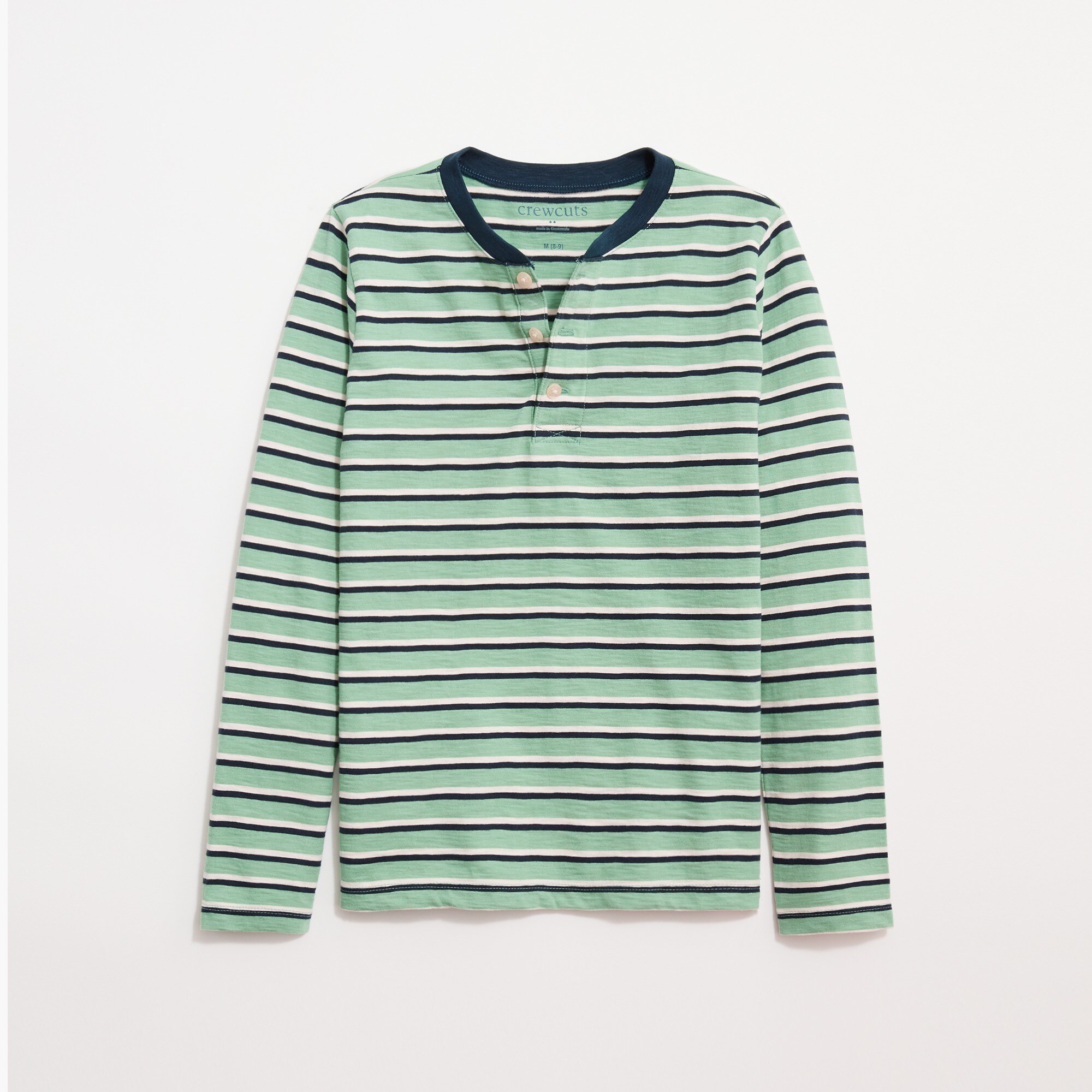 boys' striped henley for boys