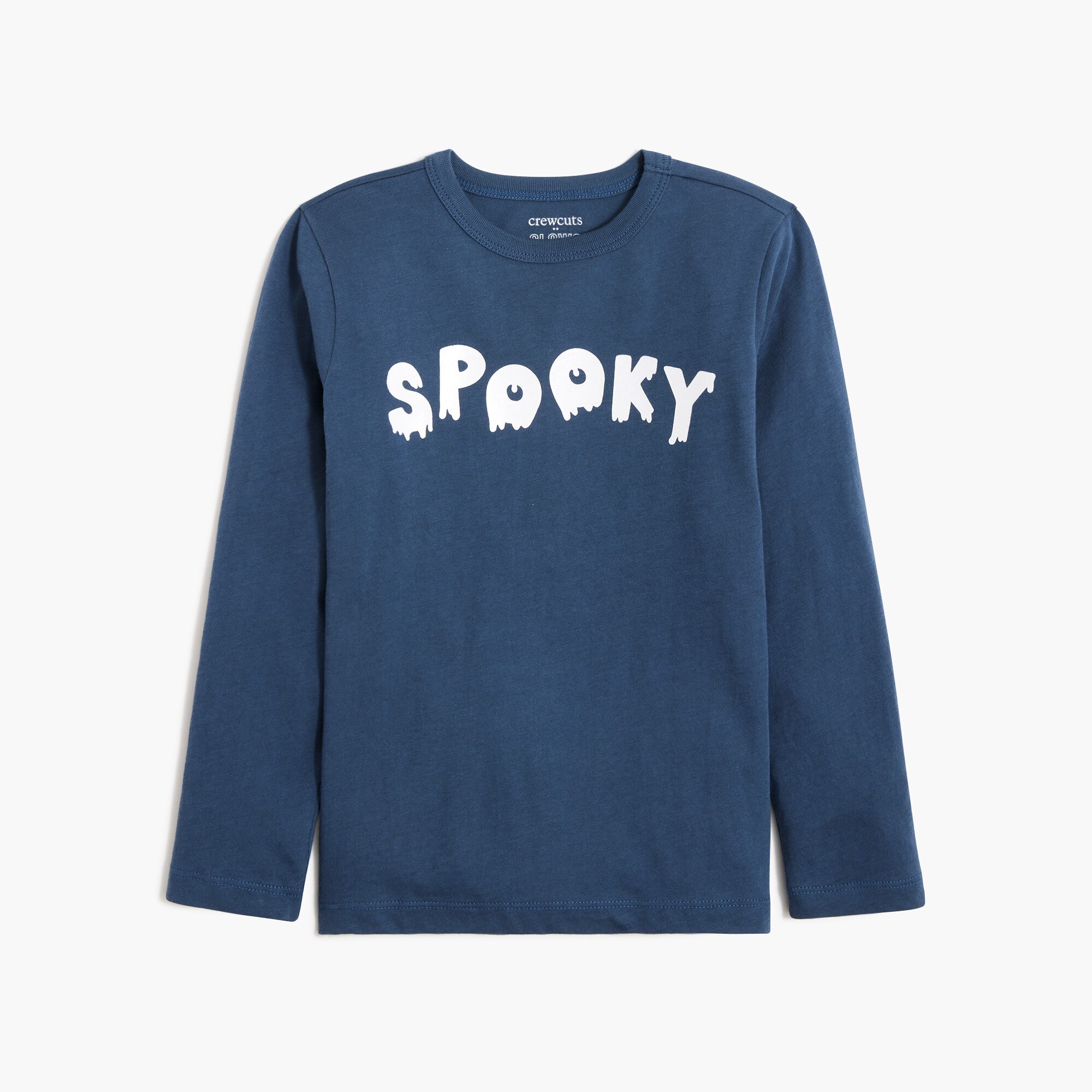 Boys' glow-in-the-dark "spooky" graphic tee