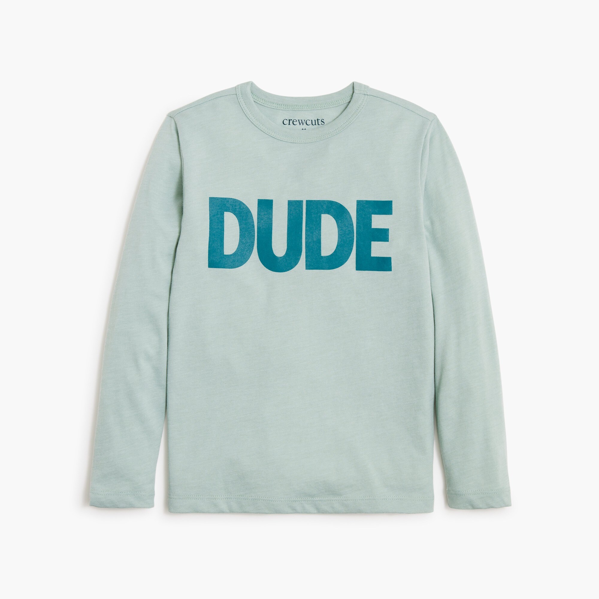 Boys' "dude" graphic tee