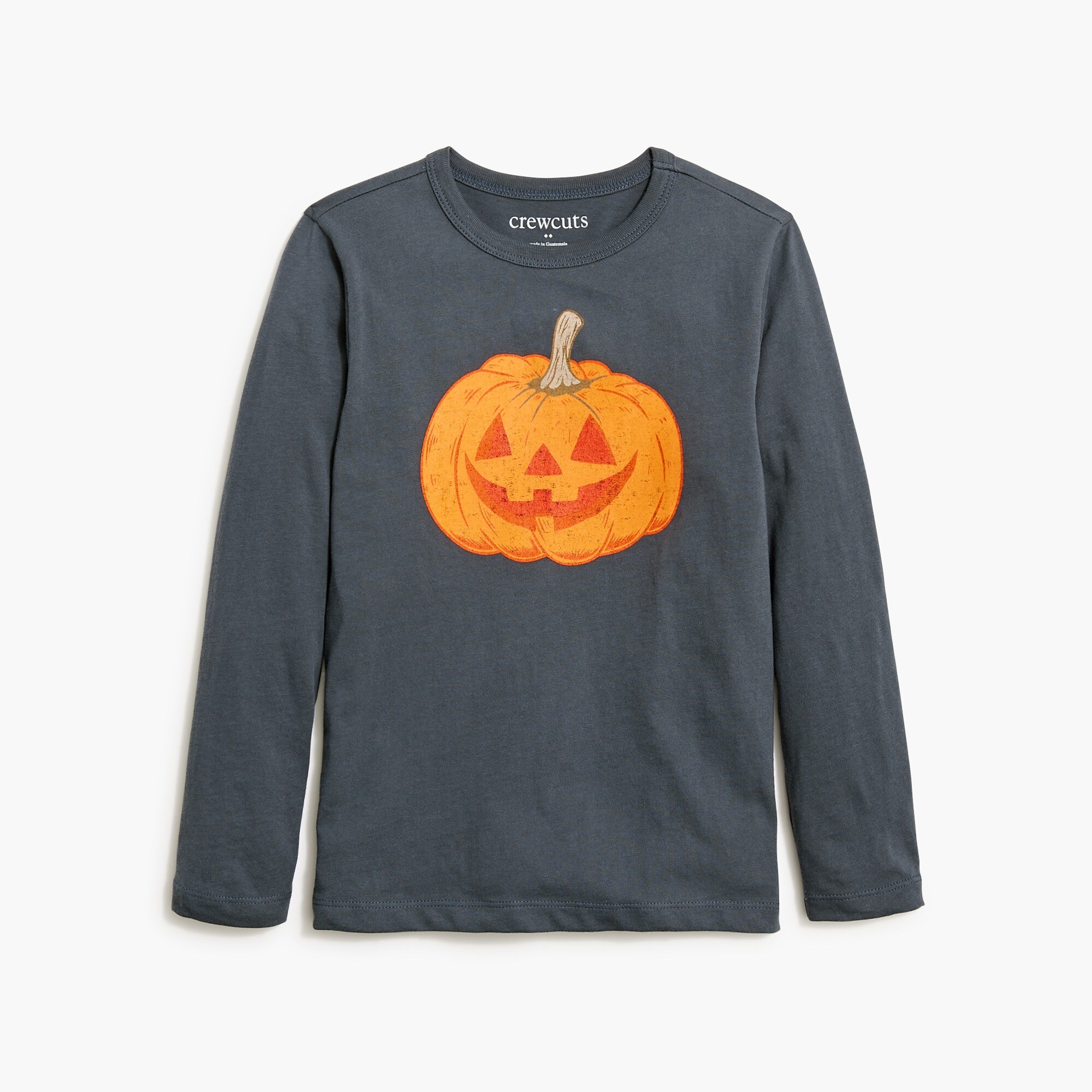 boys' pumpkin graphic tee for boys