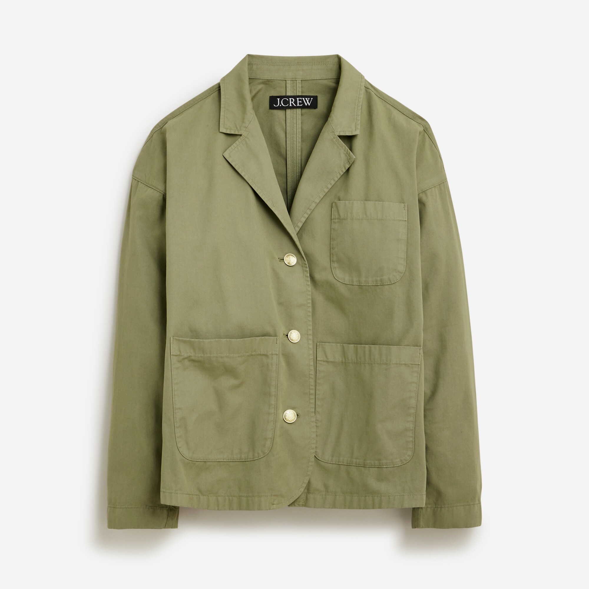 J crew green blazer hotsell
