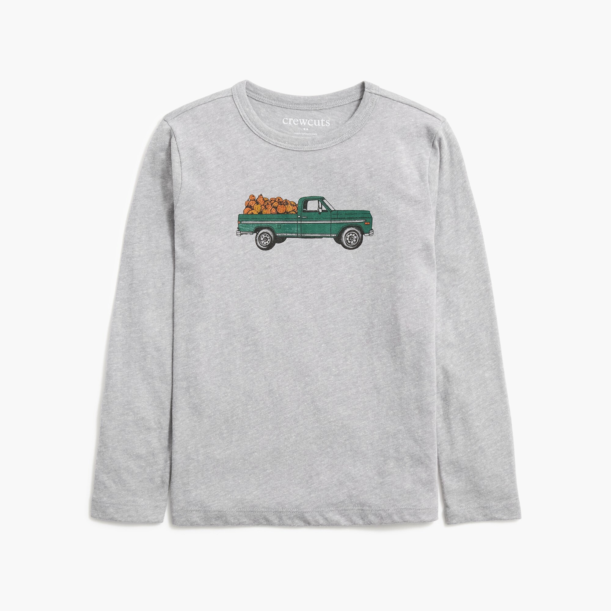 Boys' pumpkin truck graphic tee