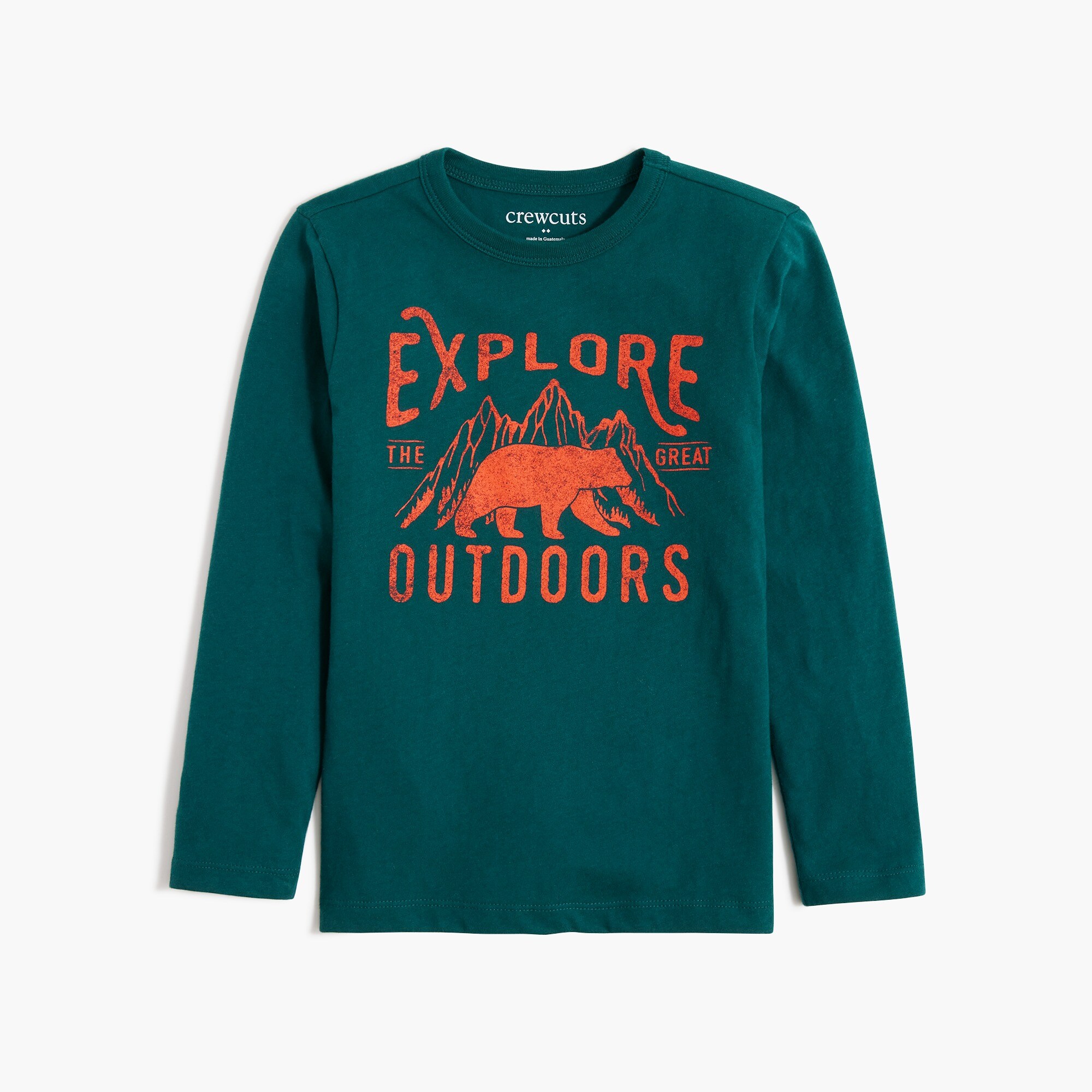 boys' "explore the outdoors" graphic tee for boys
