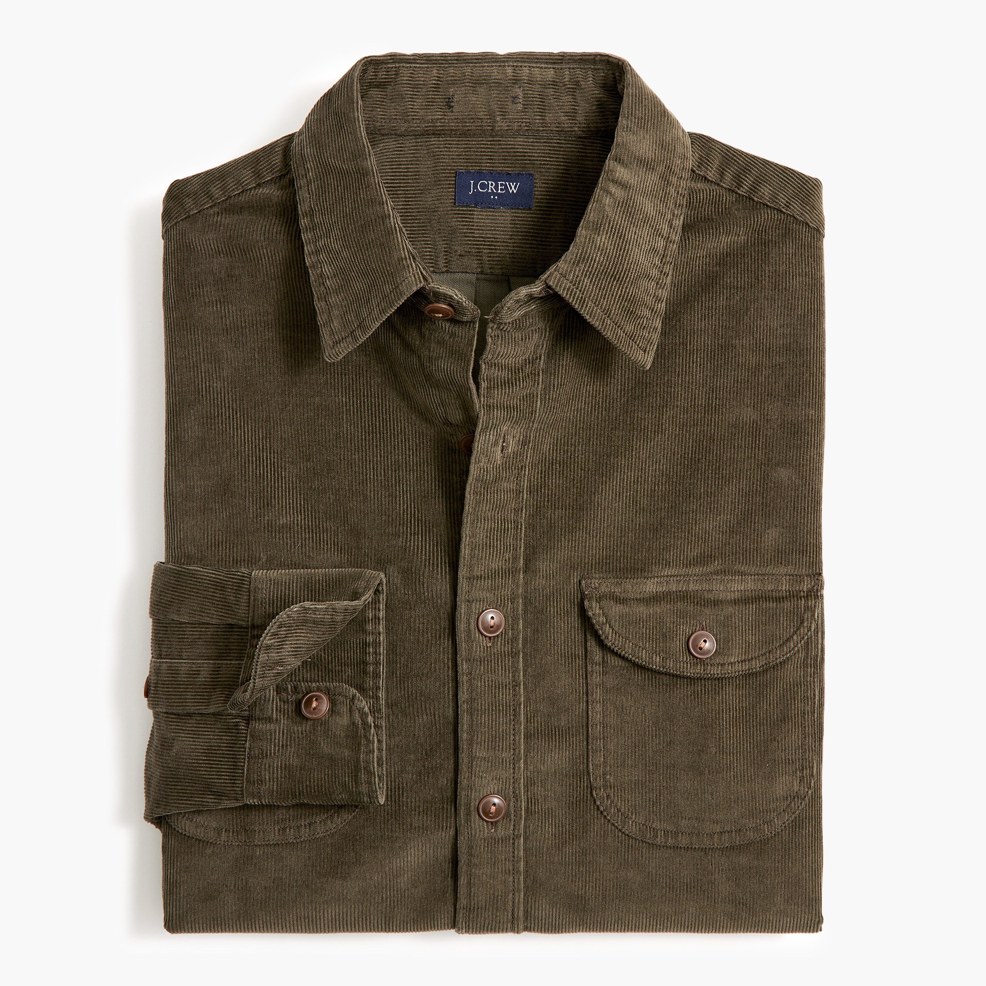 classic corduroy workshirt for men
