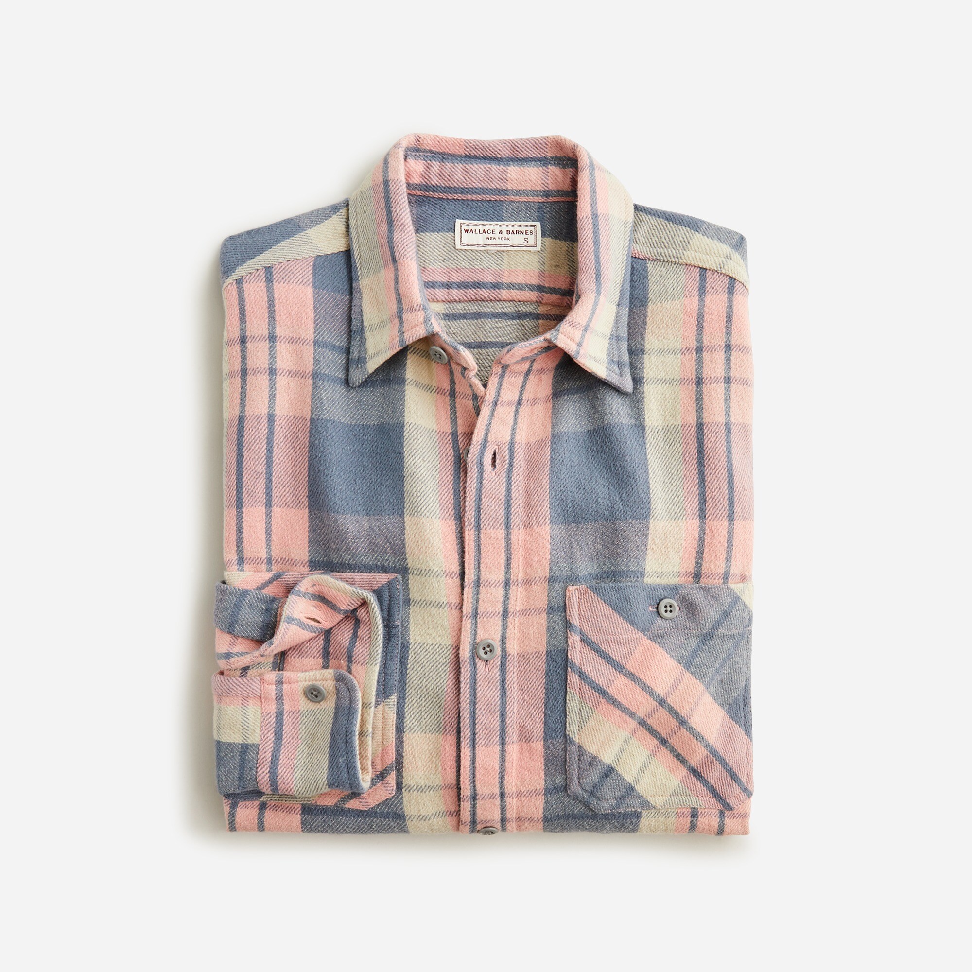 Wallace & Barnes heritage flannel workshirt