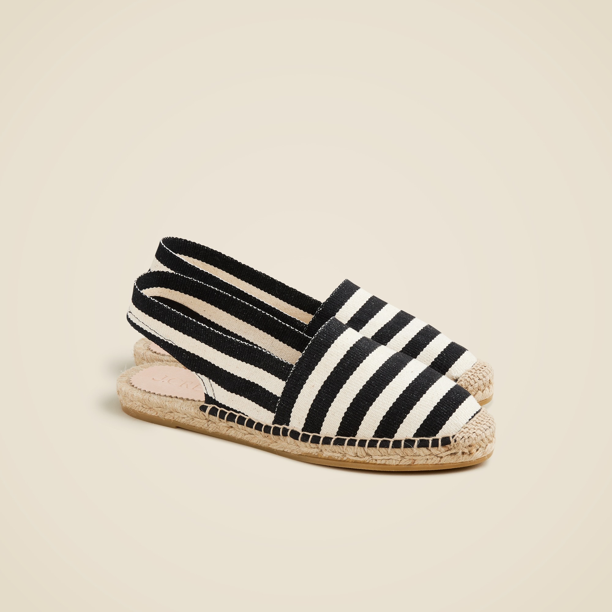 womens Made-in-Spain slingback espadrille sandals