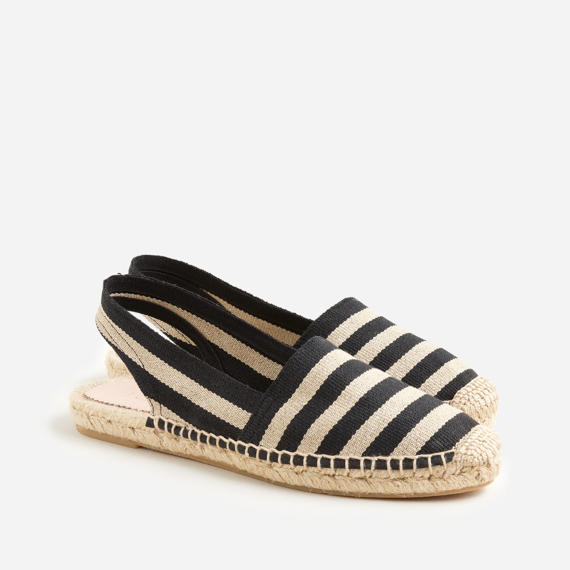 Made-in-Spain slingback espadrille sandals