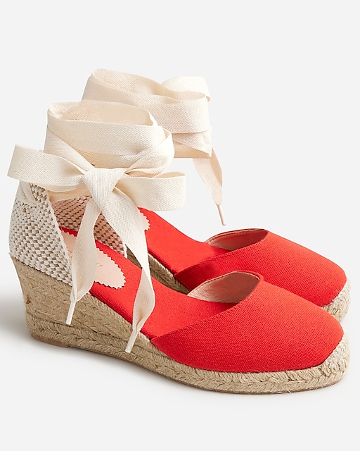  Made-in-Spain lace-up midheel espadrilles