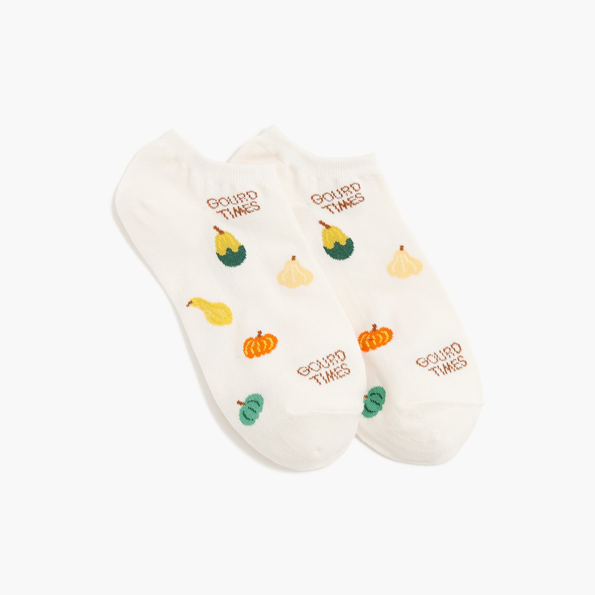 "Gourd times" ankle socks