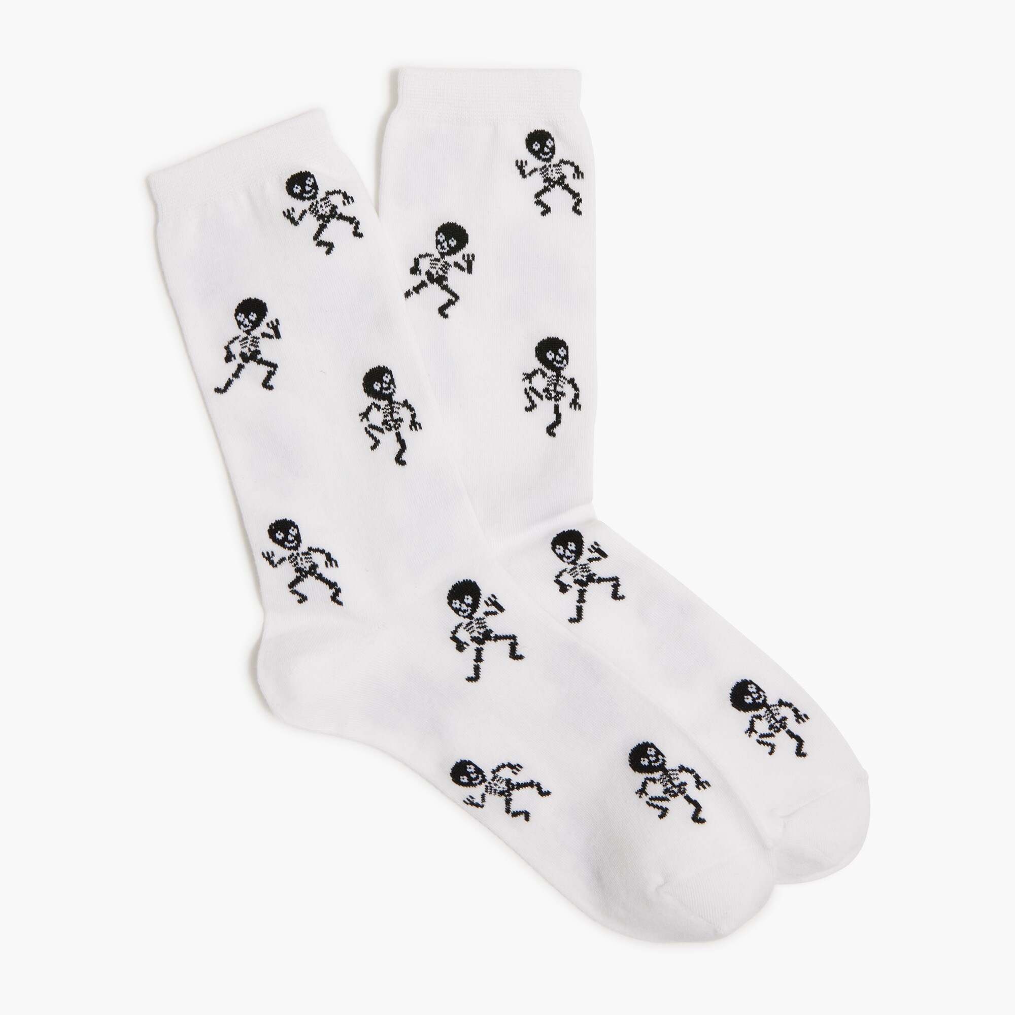 Dancing skeletons trouser socks