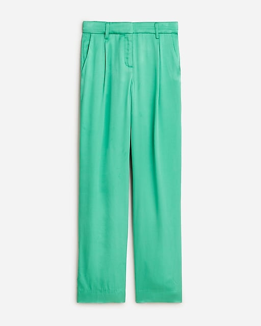  Tall straight-leg essential pant in luster crepe