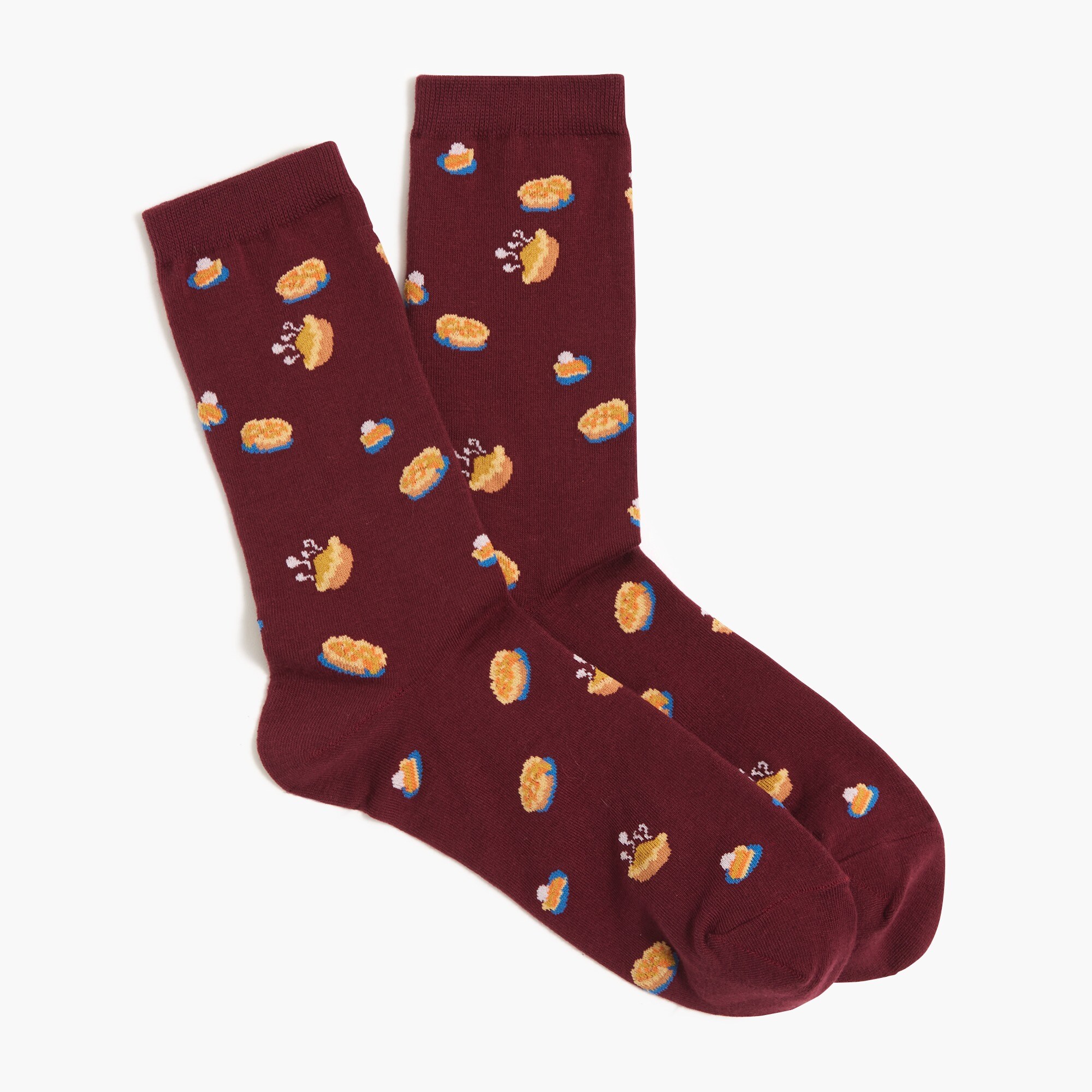 Pumpkin pie trouser socks