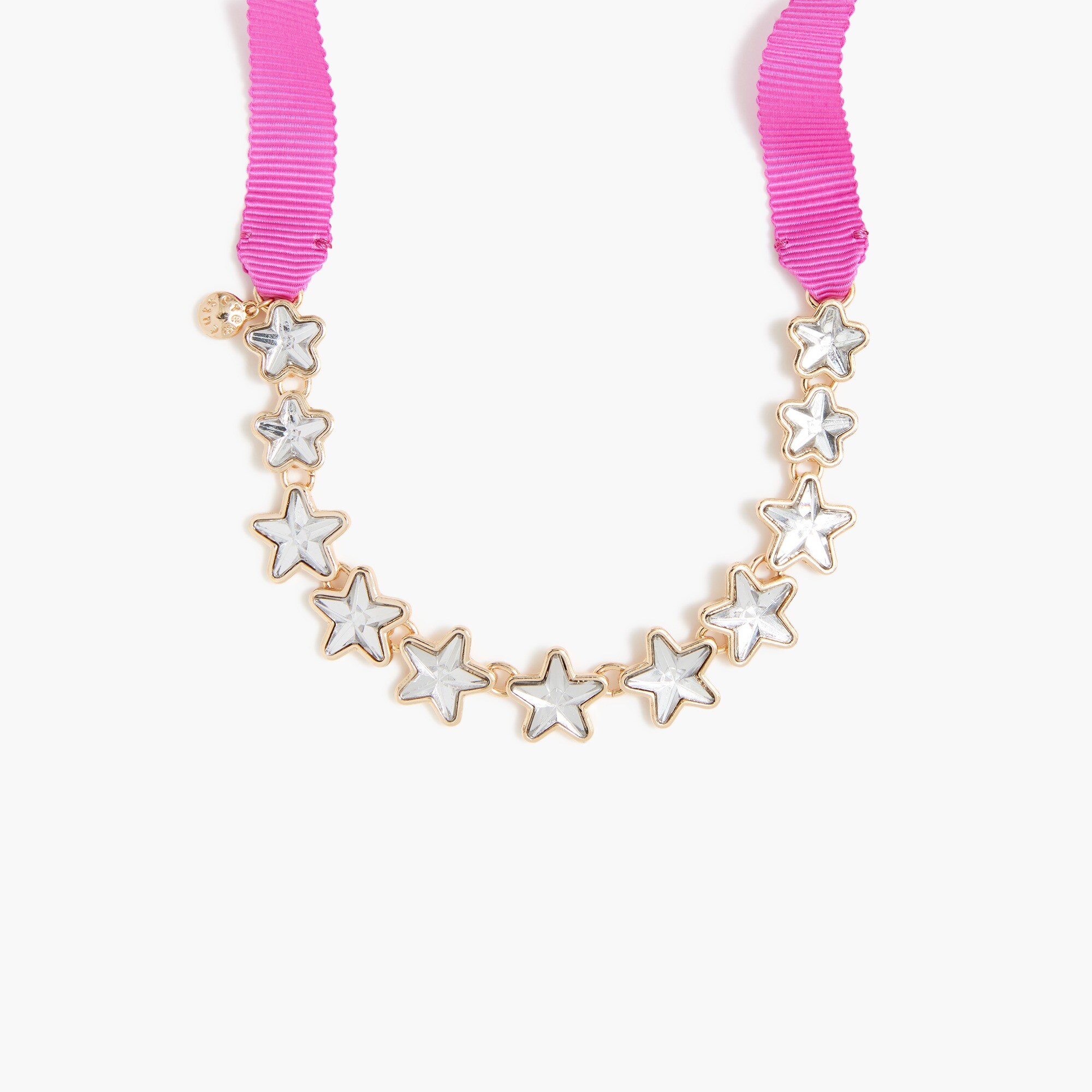 girls' glitter star necklace for girls