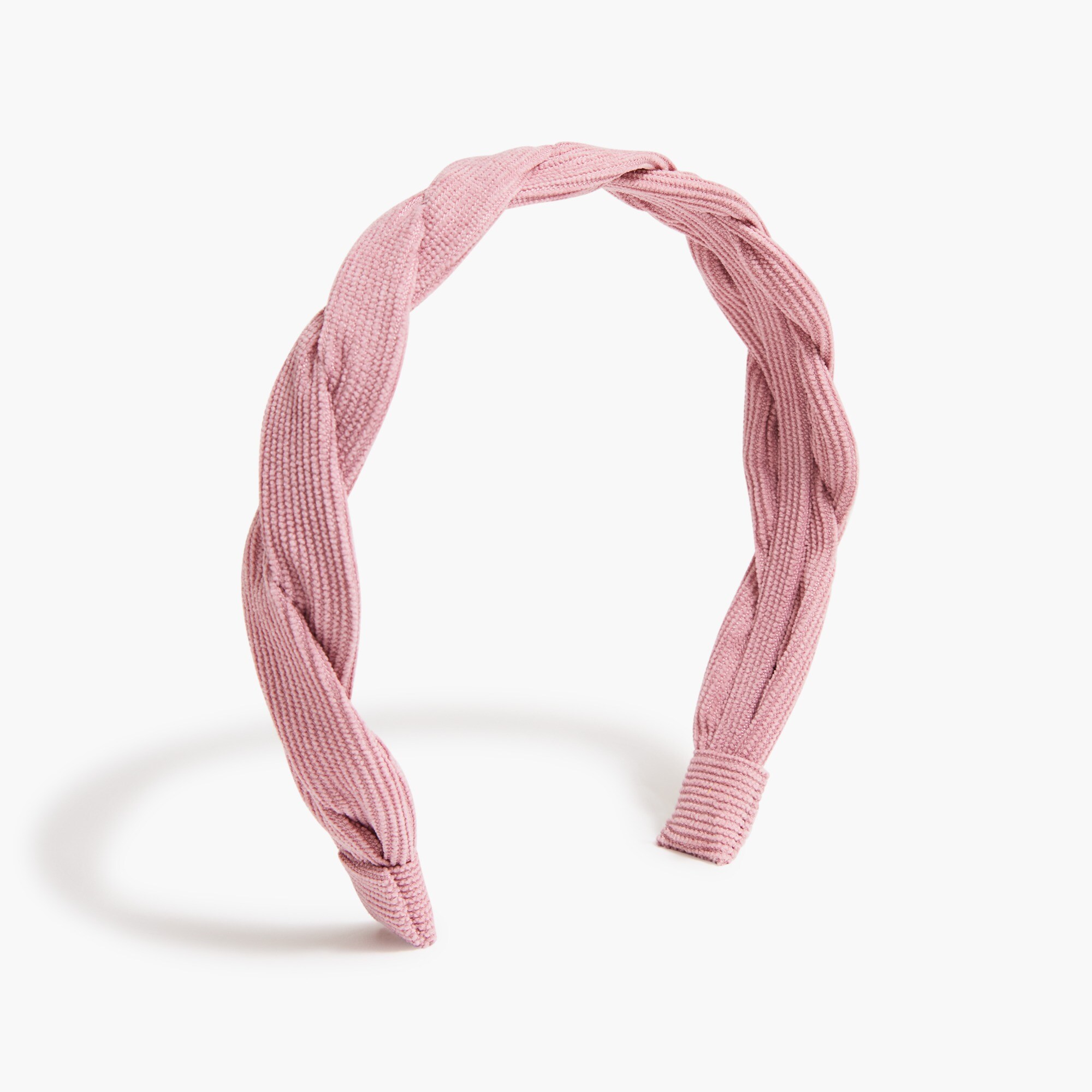 Girls' corduroy twisted headband