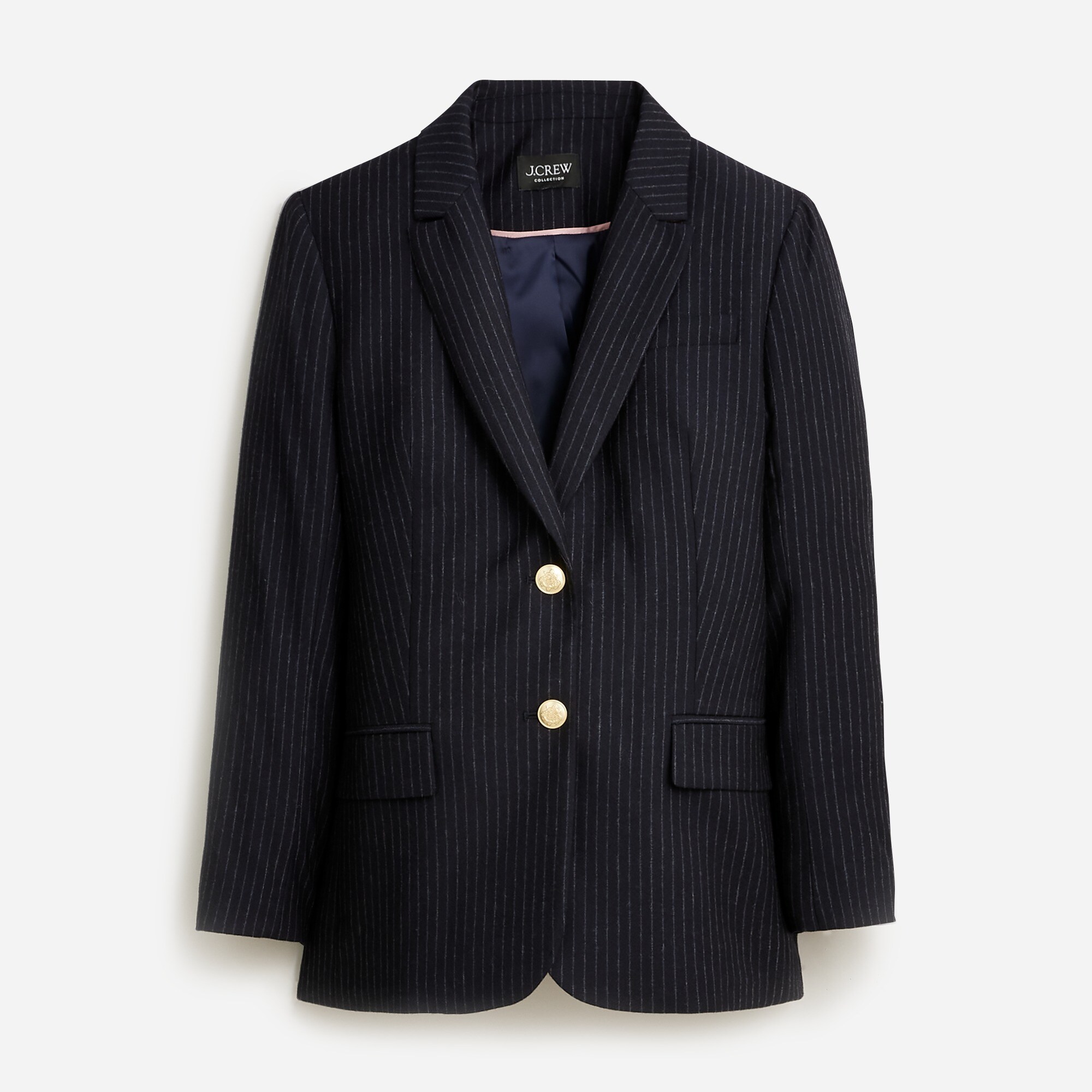 Collection oversized blazer in pinstripe Italian wool