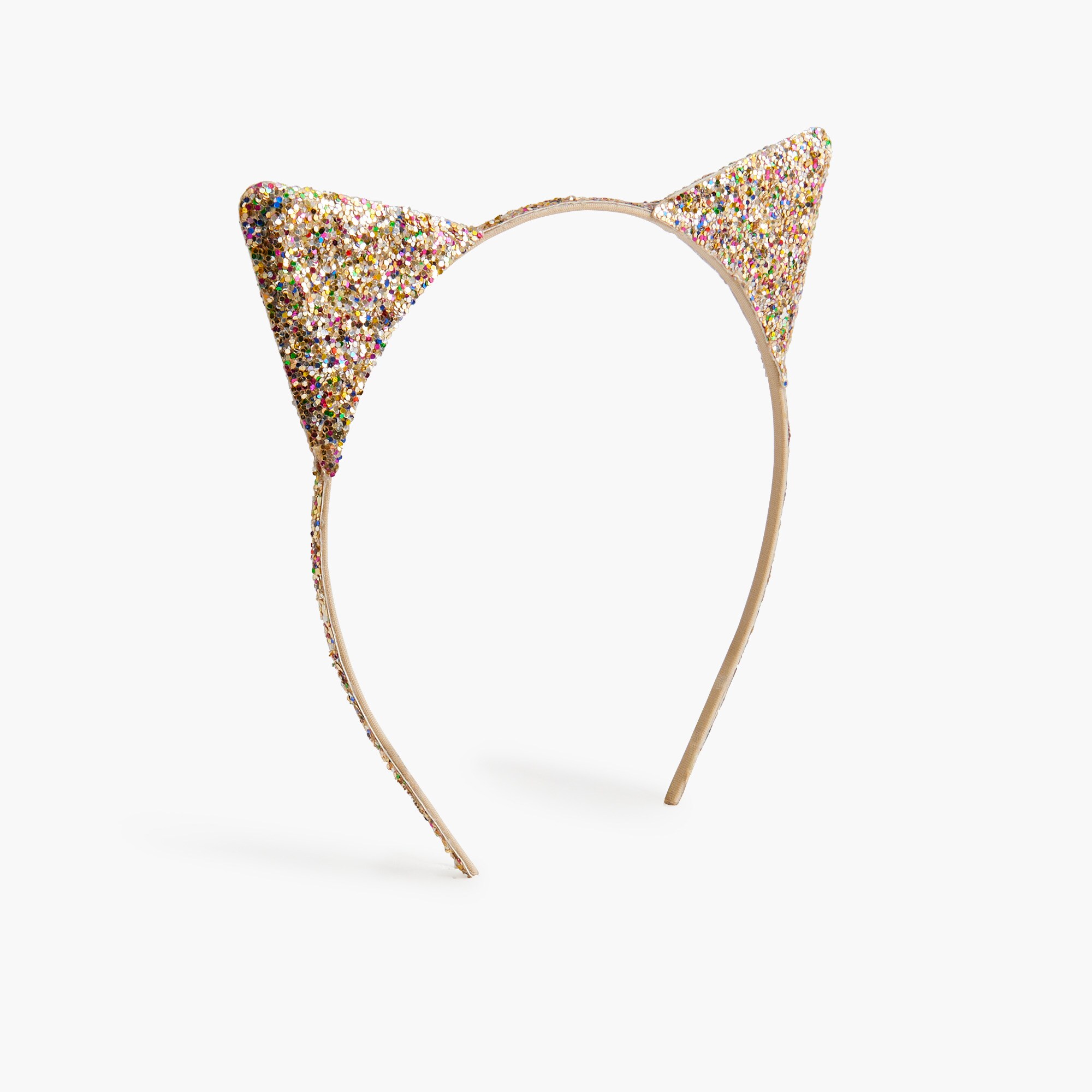 girls' glitter cat-ear headband for girls