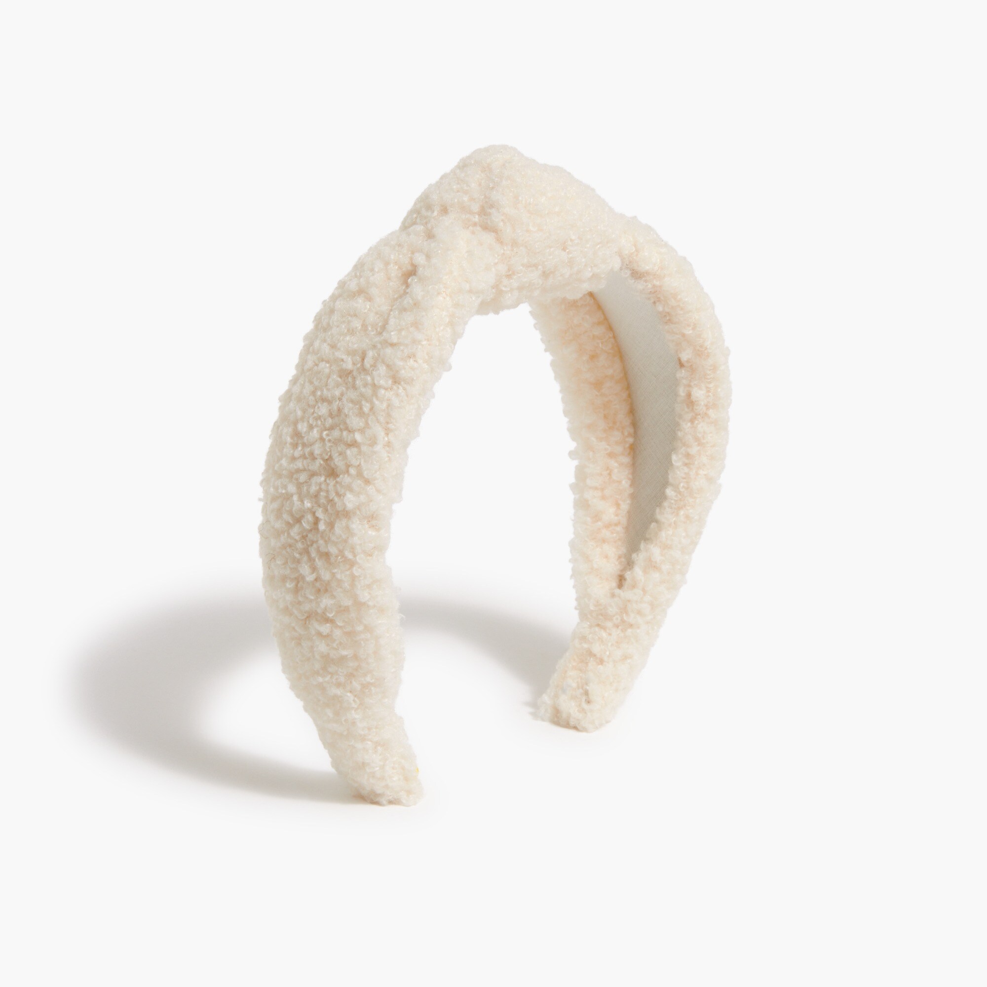 girls' sherpa knot headband for girls