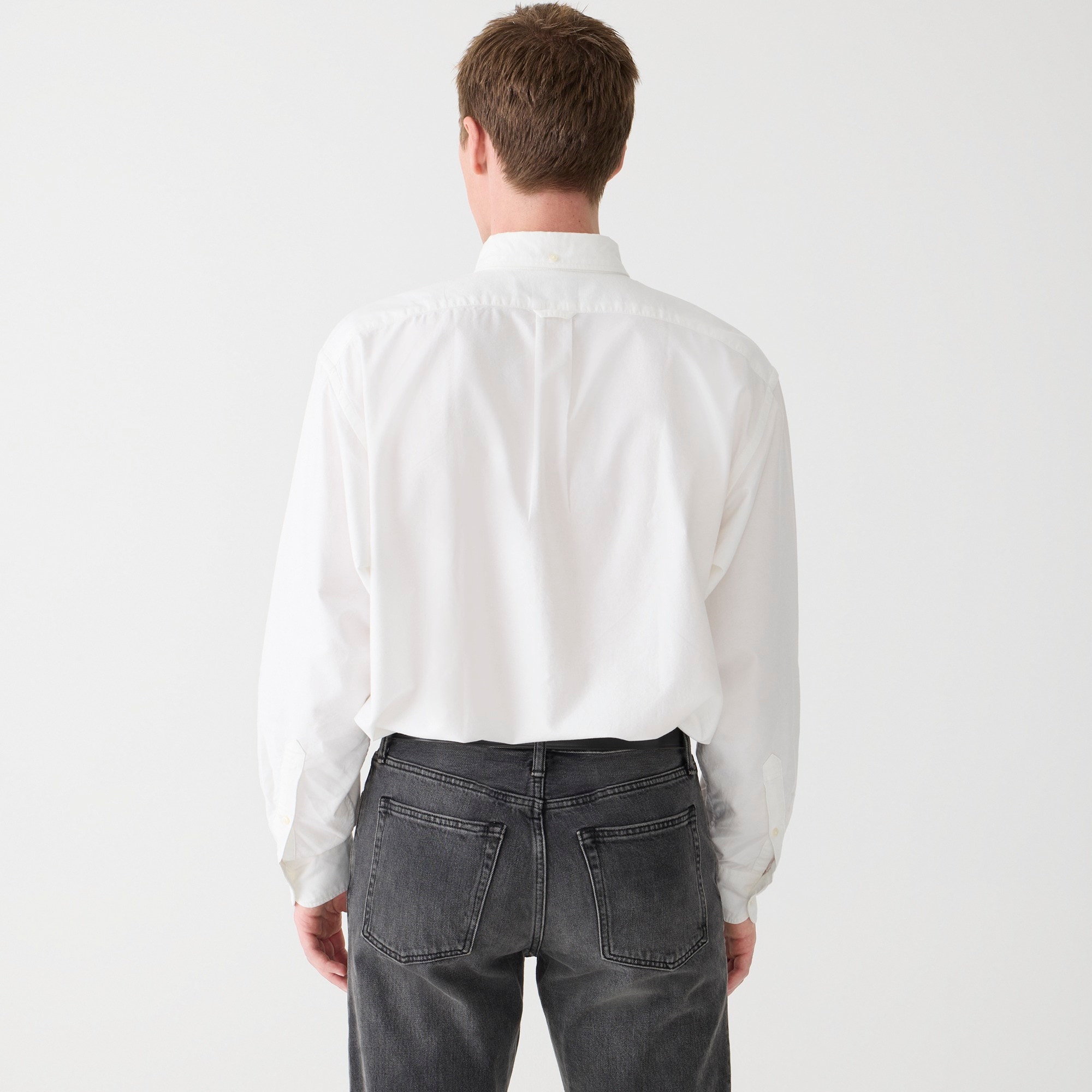 Giant-fit Oxford Shirt For Men | J.Crew